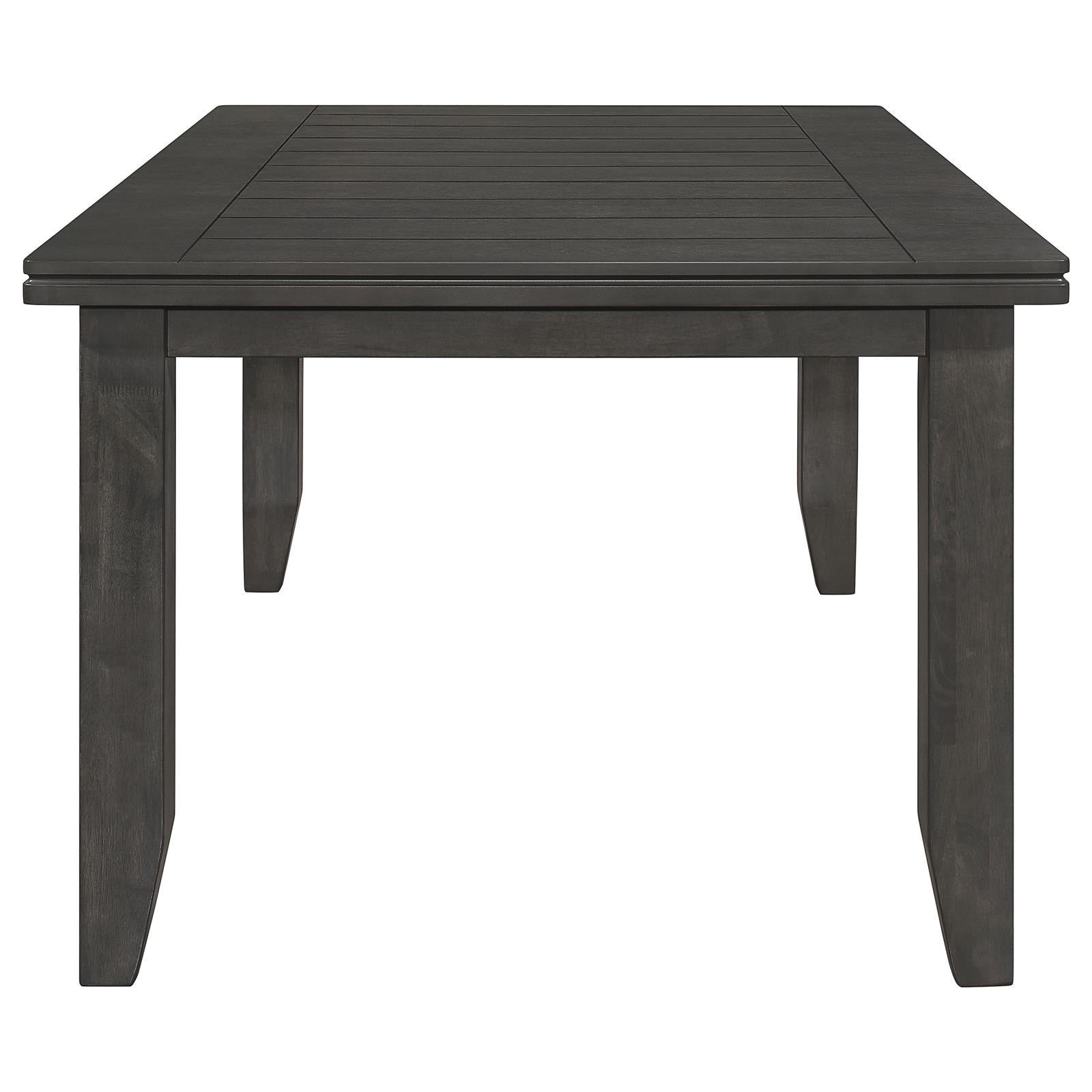 Coaster Furniture Dalila 102721GRY Rectangular 66-inch Wood Dining Table - Dark Grey - Image 3