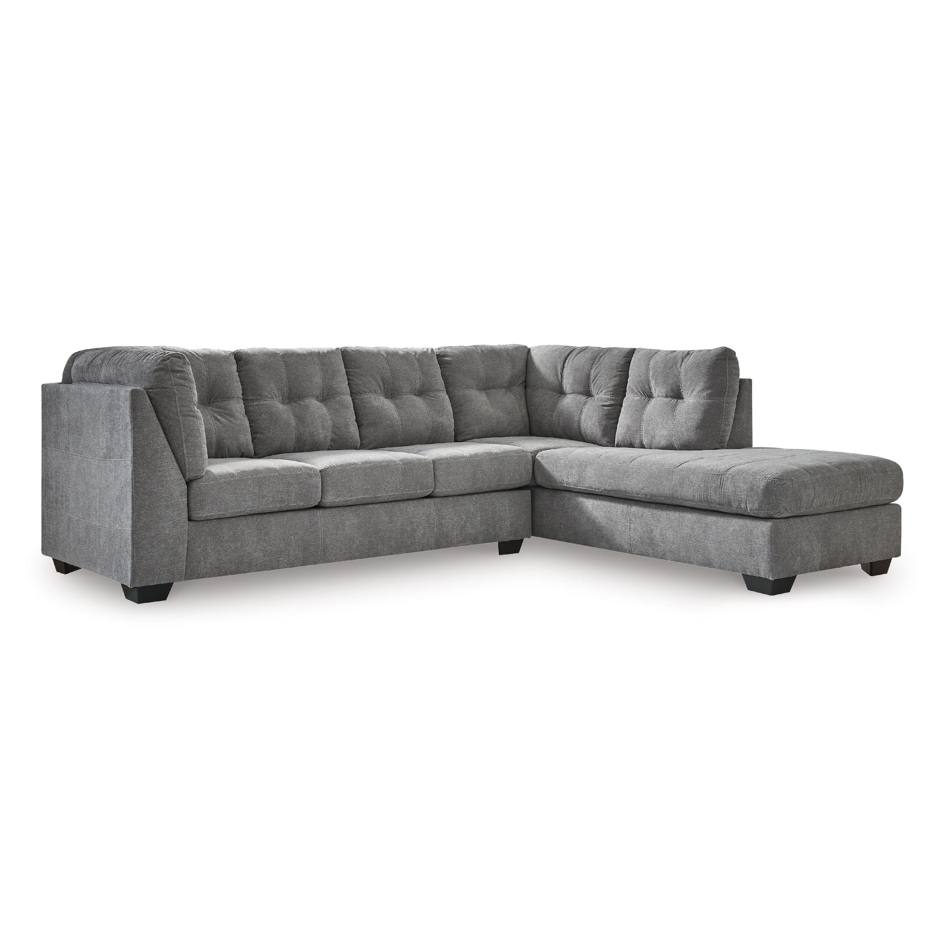Signature Design by Ashley Marleton 55305S4 2 pc Sleeper Sectional with Chaise - Image 1