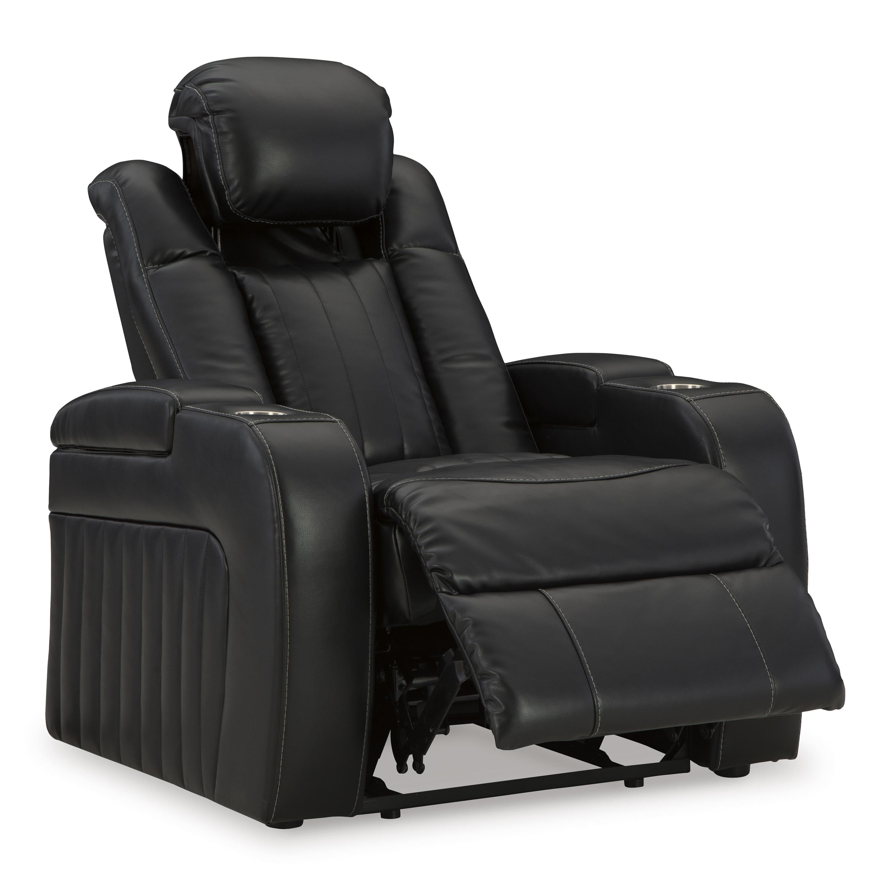 Signature Design by Ashley Caveman Den 9070313 Power Recliner with Adjustable Headrest - Image 2
