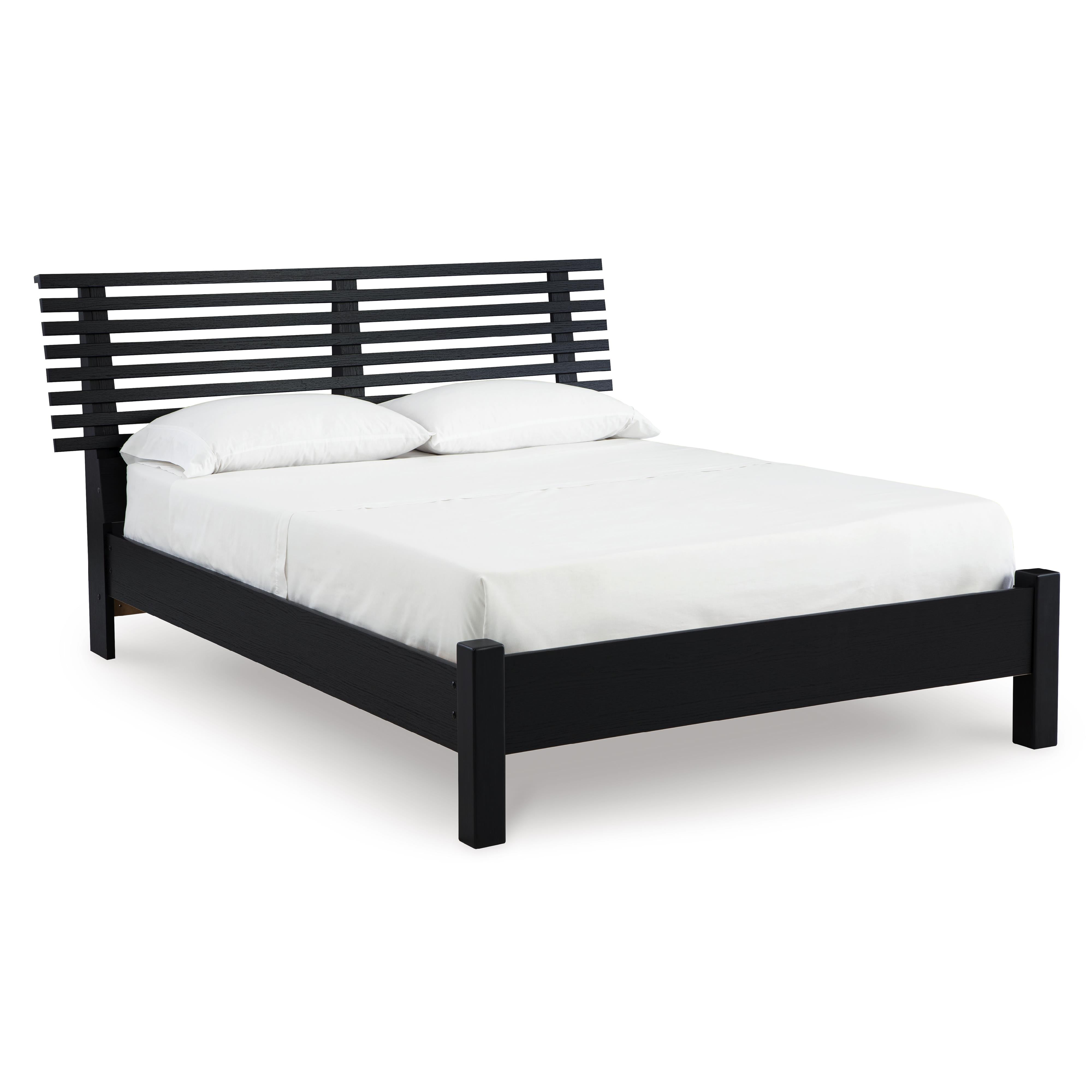 Signature Design by Ashley Danziar B1013B1 Queen Slat Panel Bed - Image 1