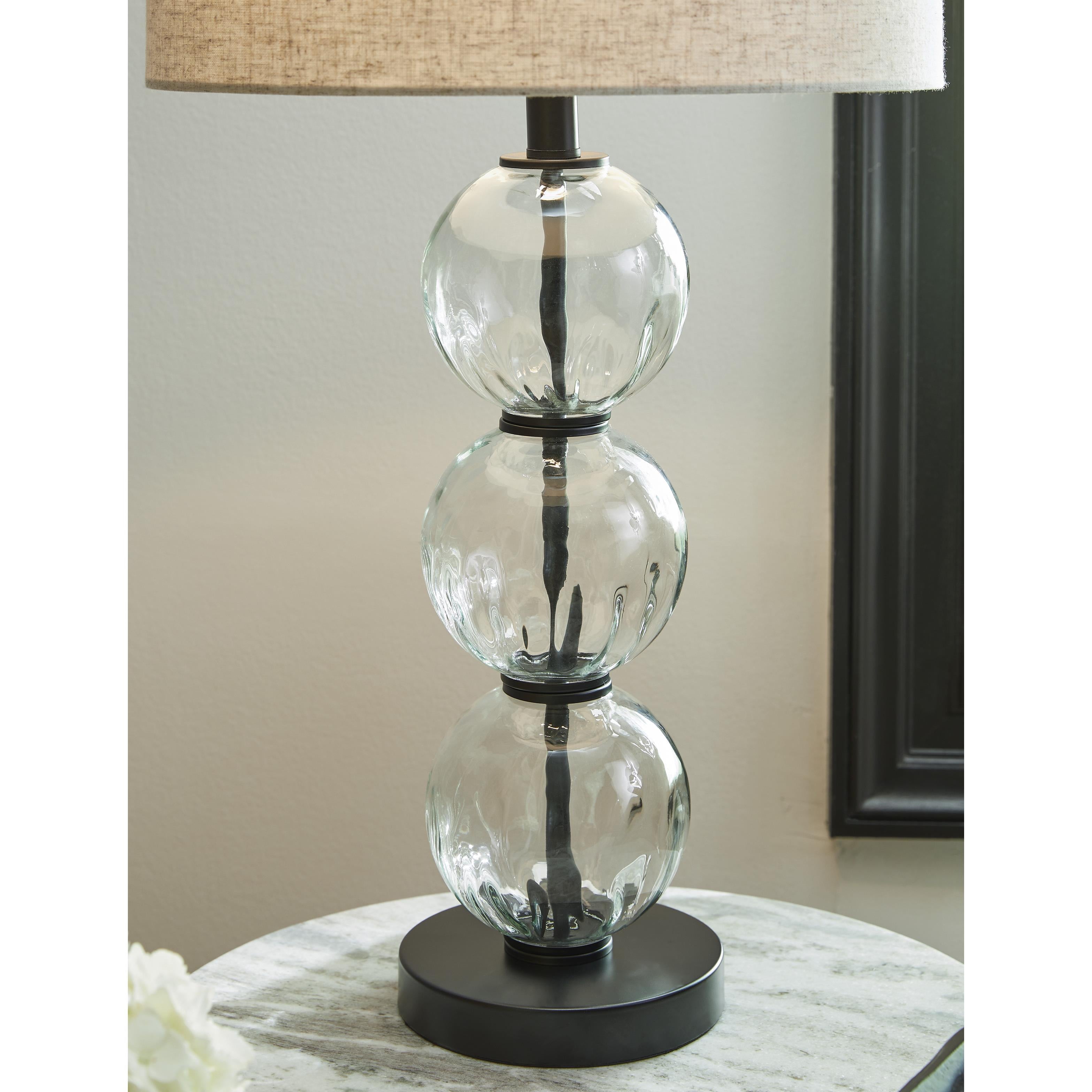 Signature Design by Ashley Airbal L431604 Glass Table Lamp - Image 3