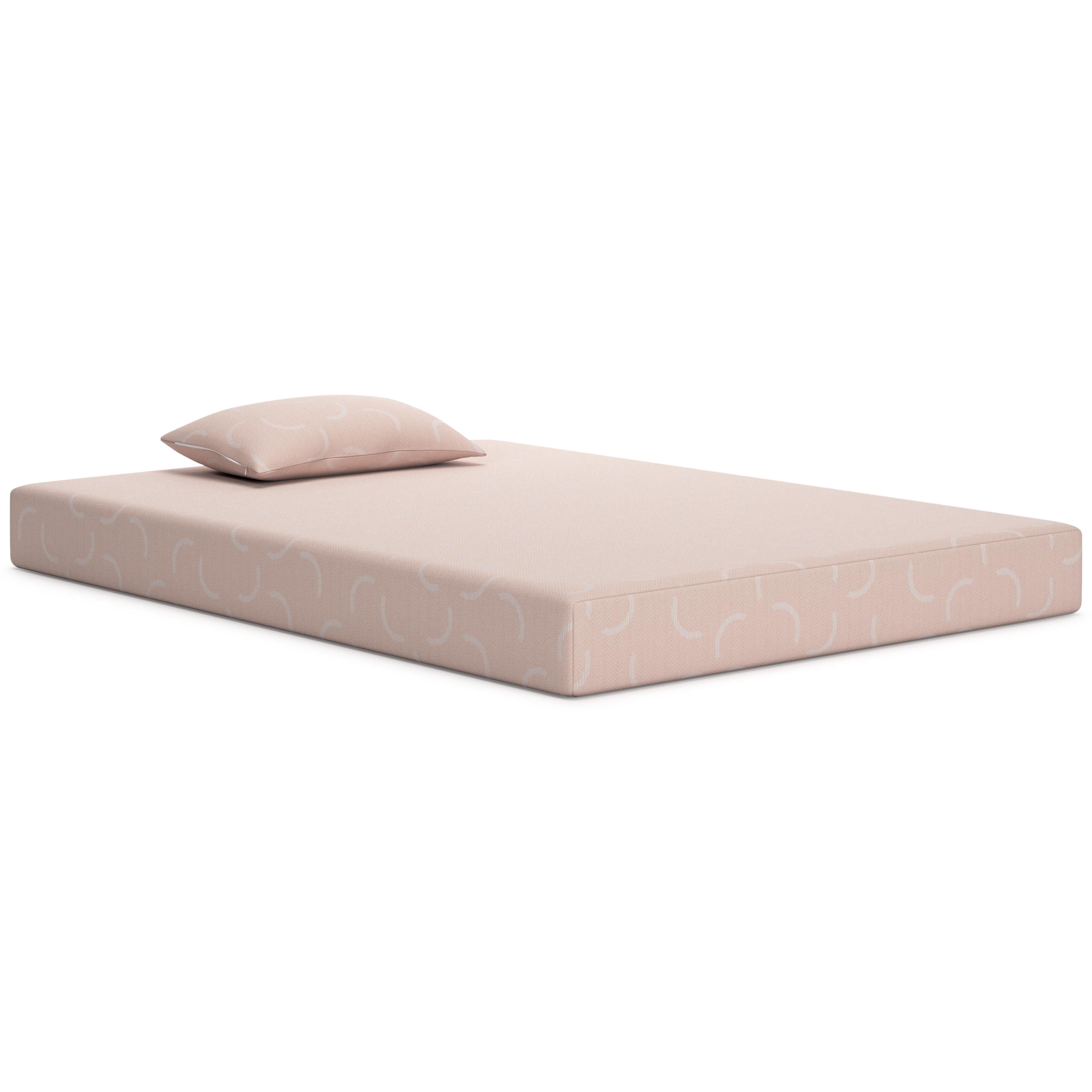 Sierra Sleep iKidz Coral M43111 Twin Mattress and Pillow - Image 1