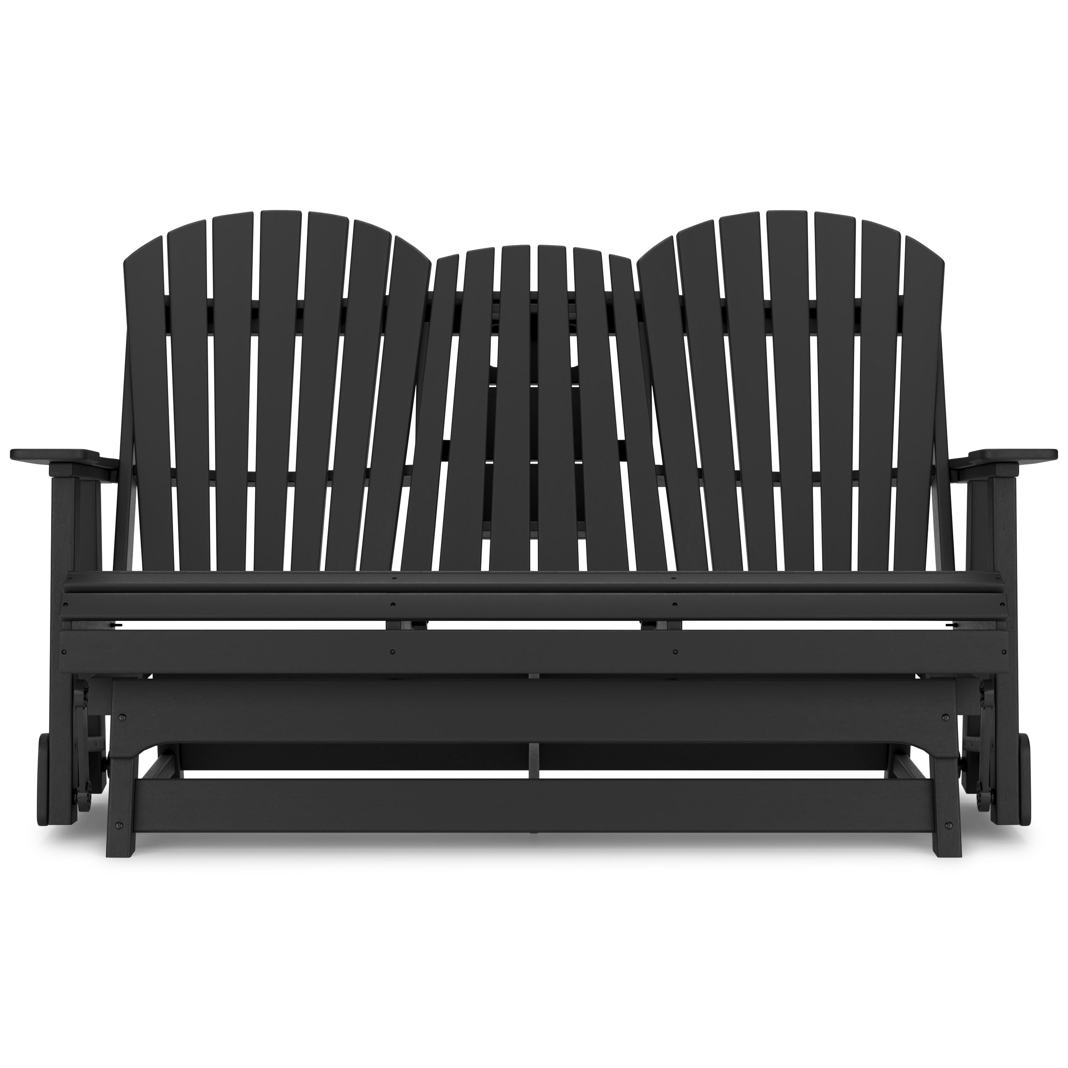 Signature Design by Ashley Hyland wave P108-835 Glider Loveseat - Image 3