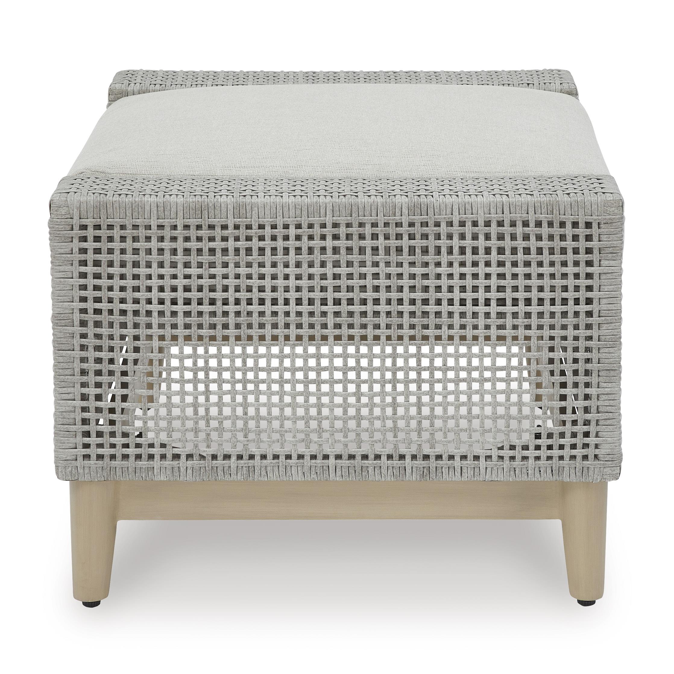 Signature Design by Ashley Seton Creek P798-814 Ottoman with Cushion - Image 3