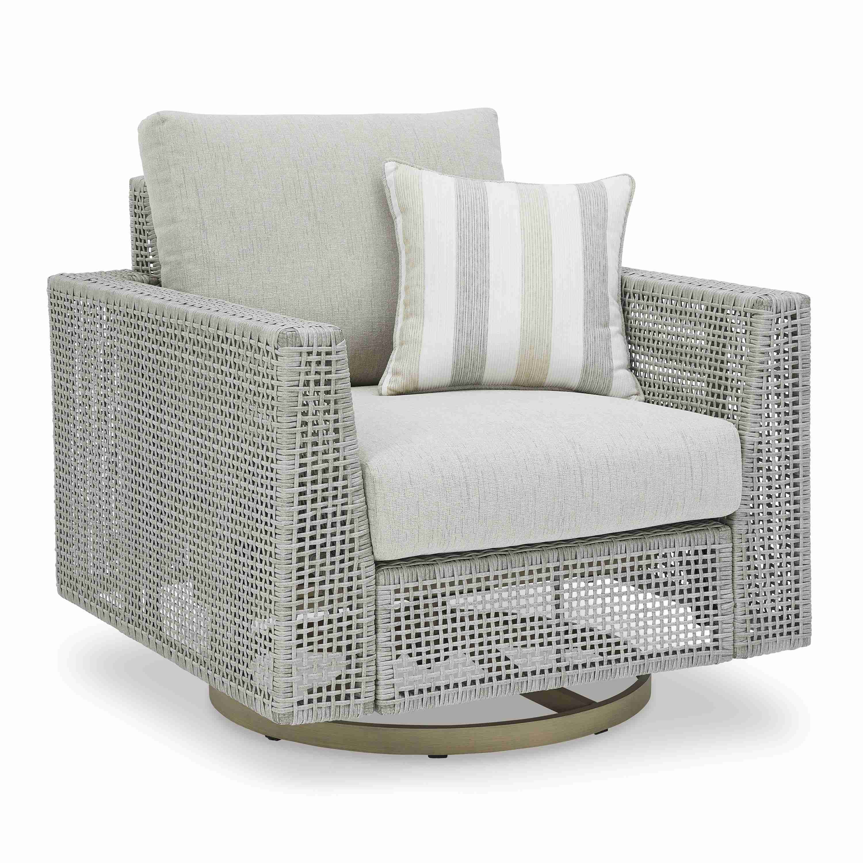 Signature Design by Ashley Seton Creek P798-821 Swivel Lounge with Cushion
