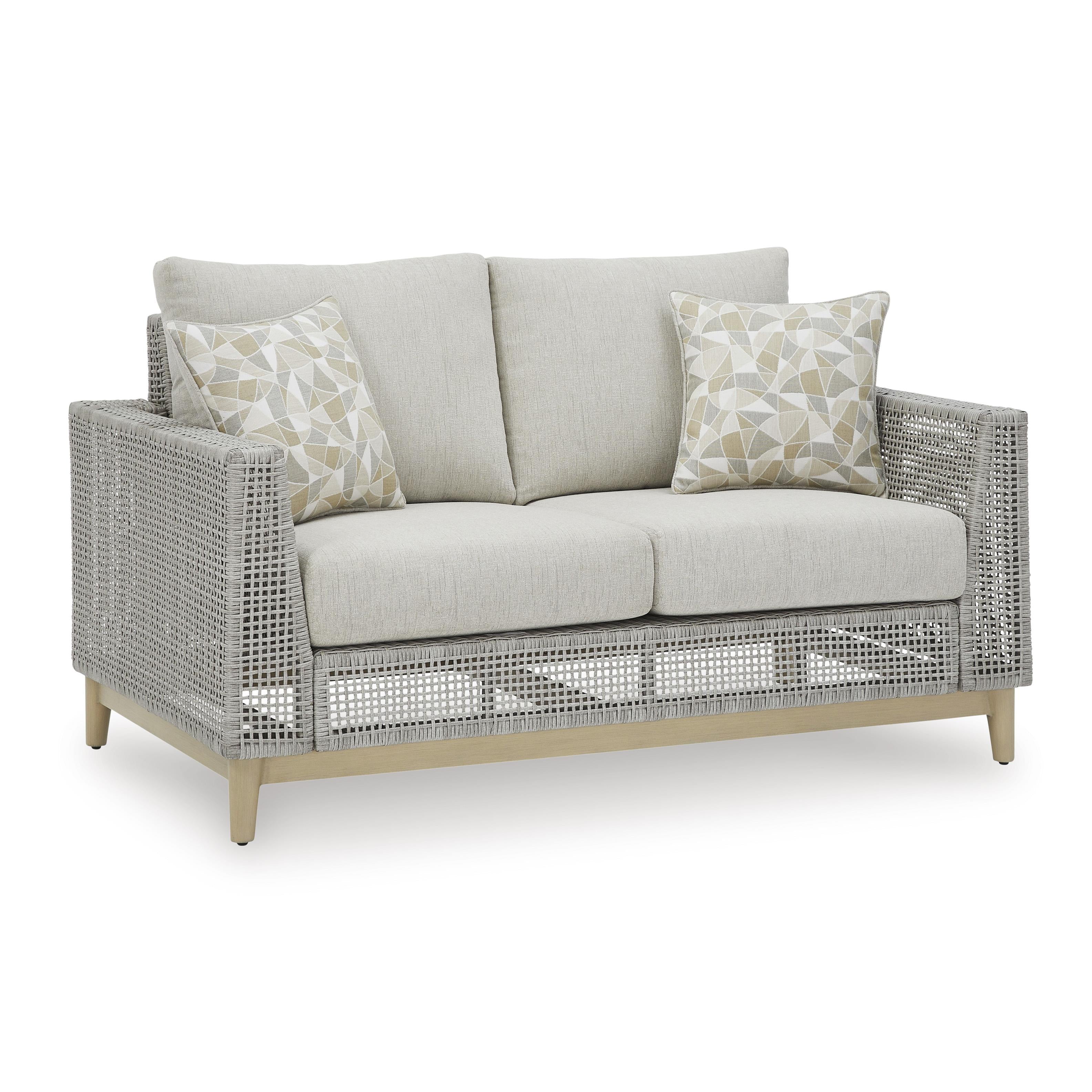 Signature Design by Ashley Seton Creek P798-835 Loveseat with Cushion