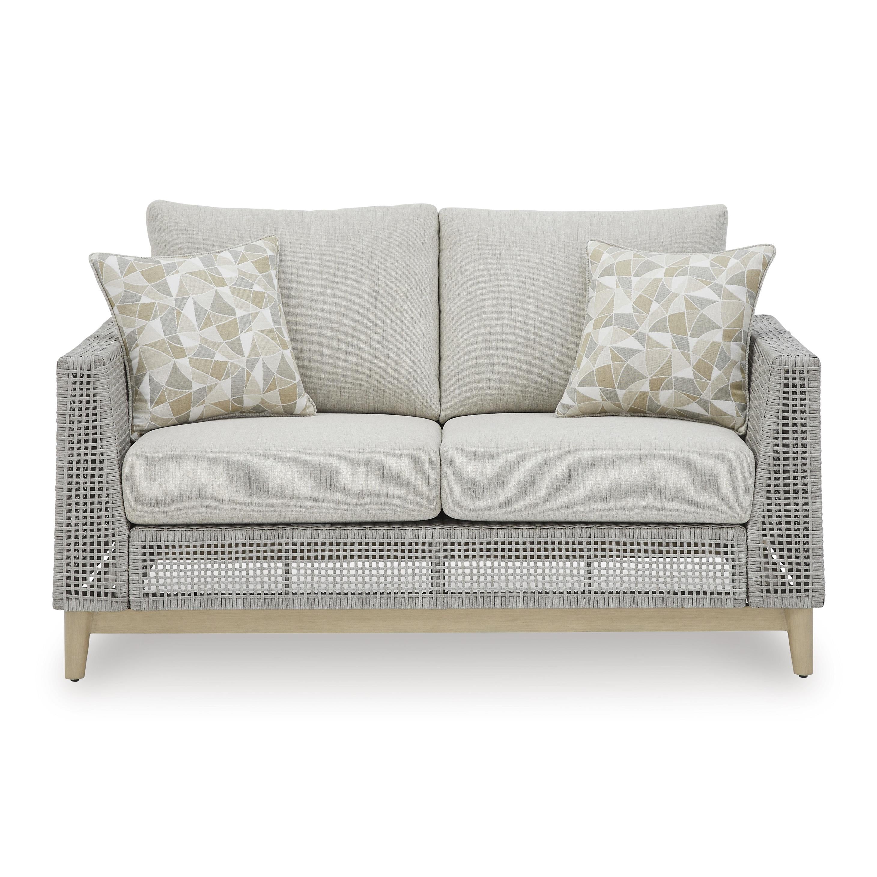 Signature Design by Ashley Seton Creek P798-835 Loveseat with Cushion - Image 2