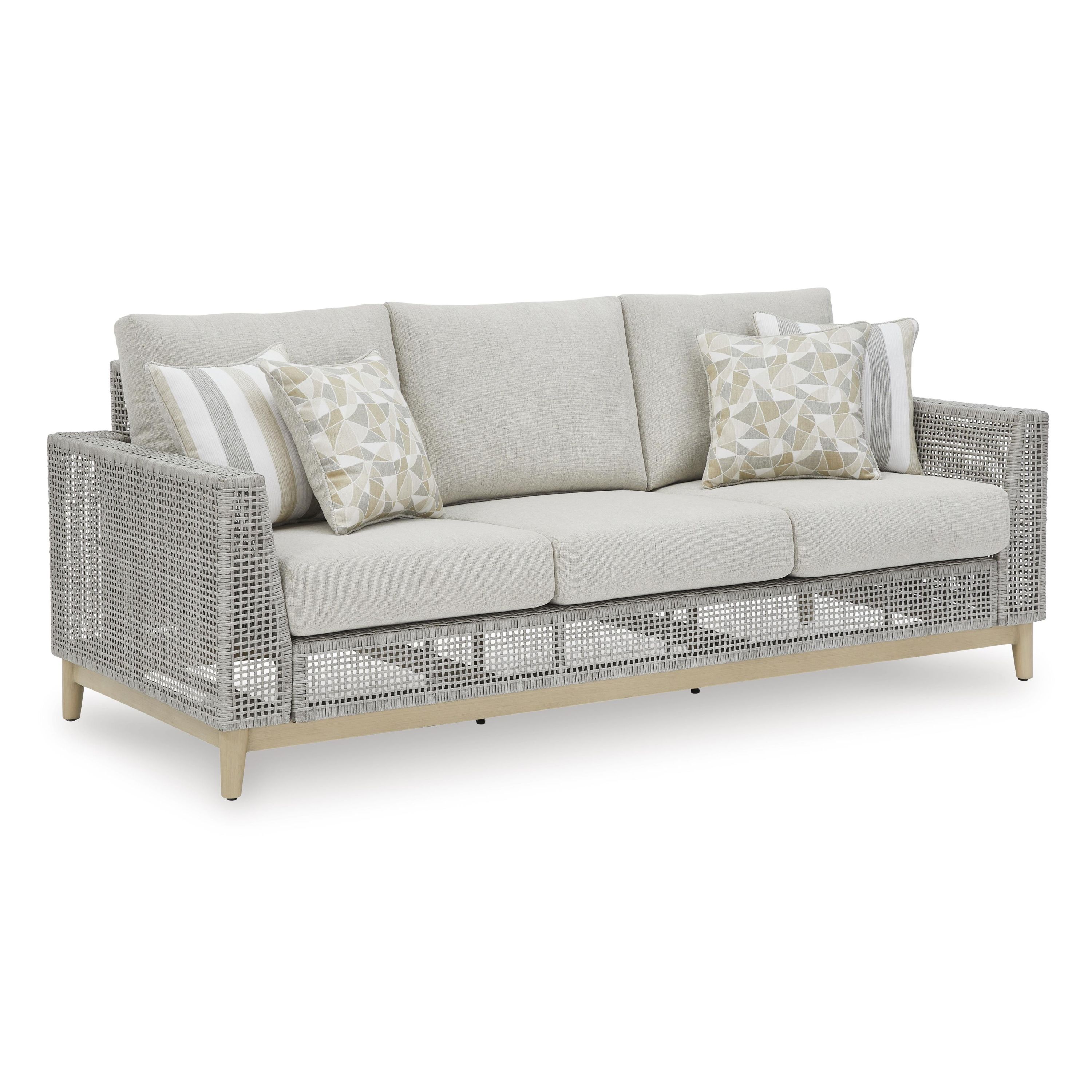 Signature Design by Ashley Seton Creek P798-838 Sofa with Cushion - Image 1