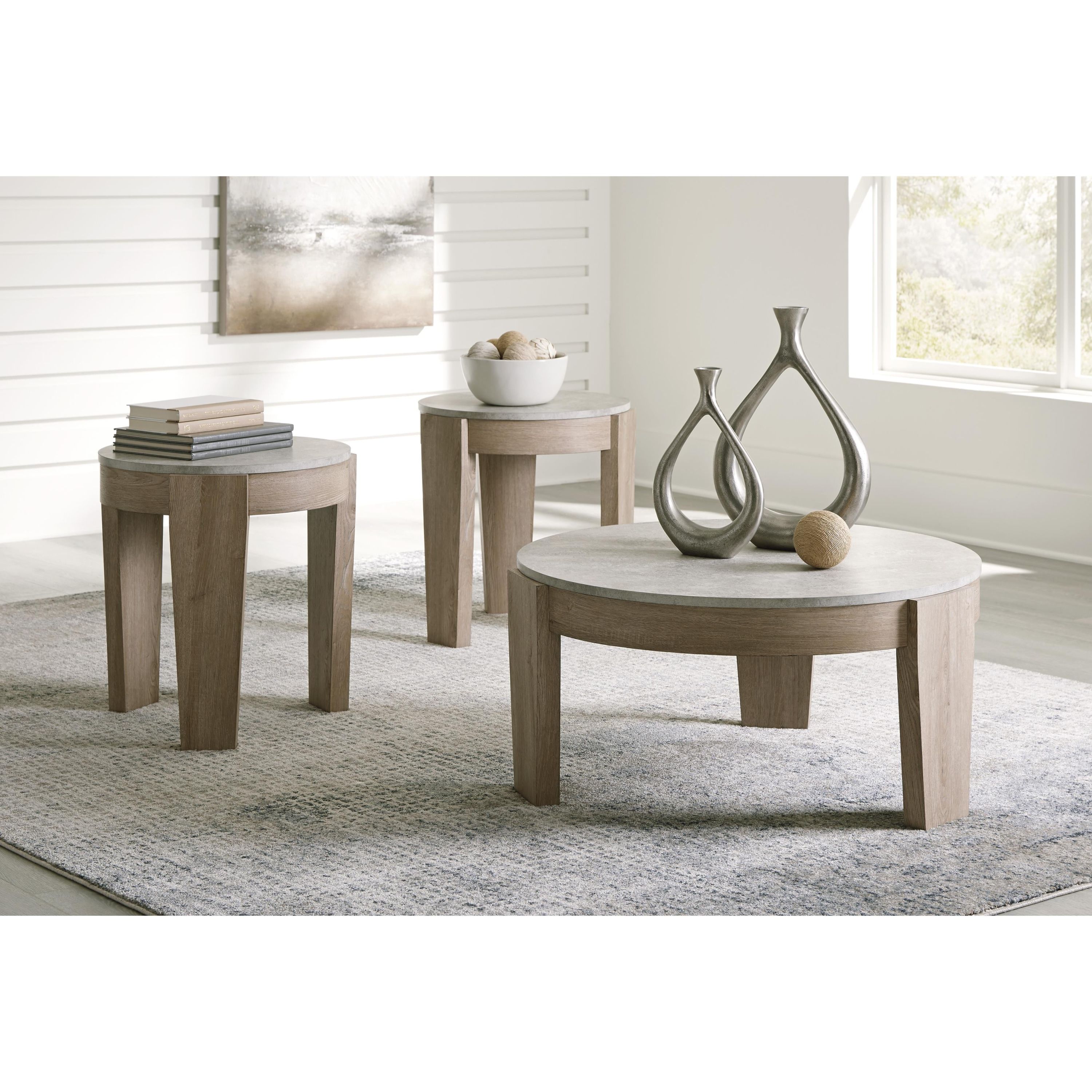 Signature Design by Ashley Guystone T237-13 Occasional Table Set - Image 3