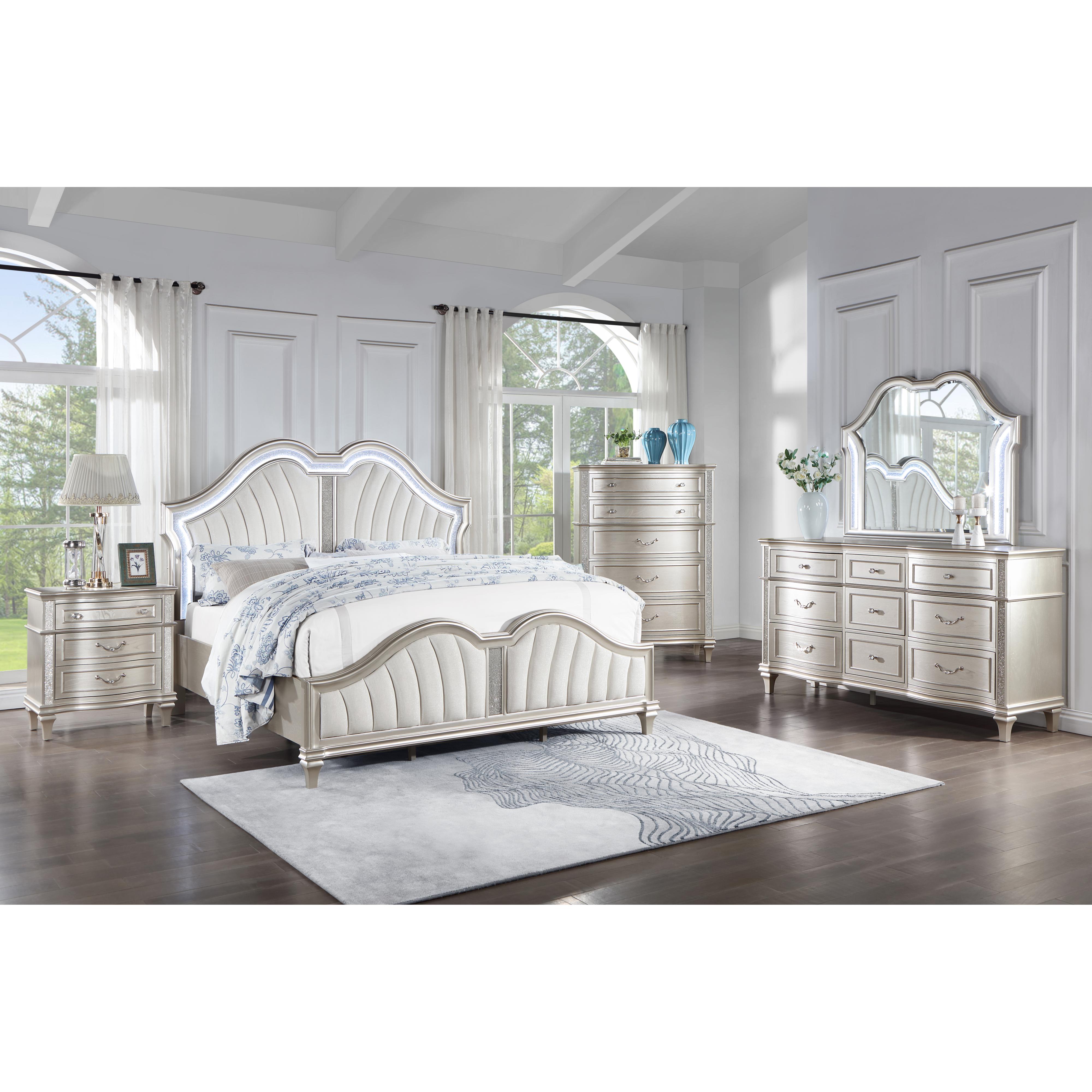 Coaster Furniture Evangeline 223393 9-Drawer Dresser - Silver Oak - Image 2