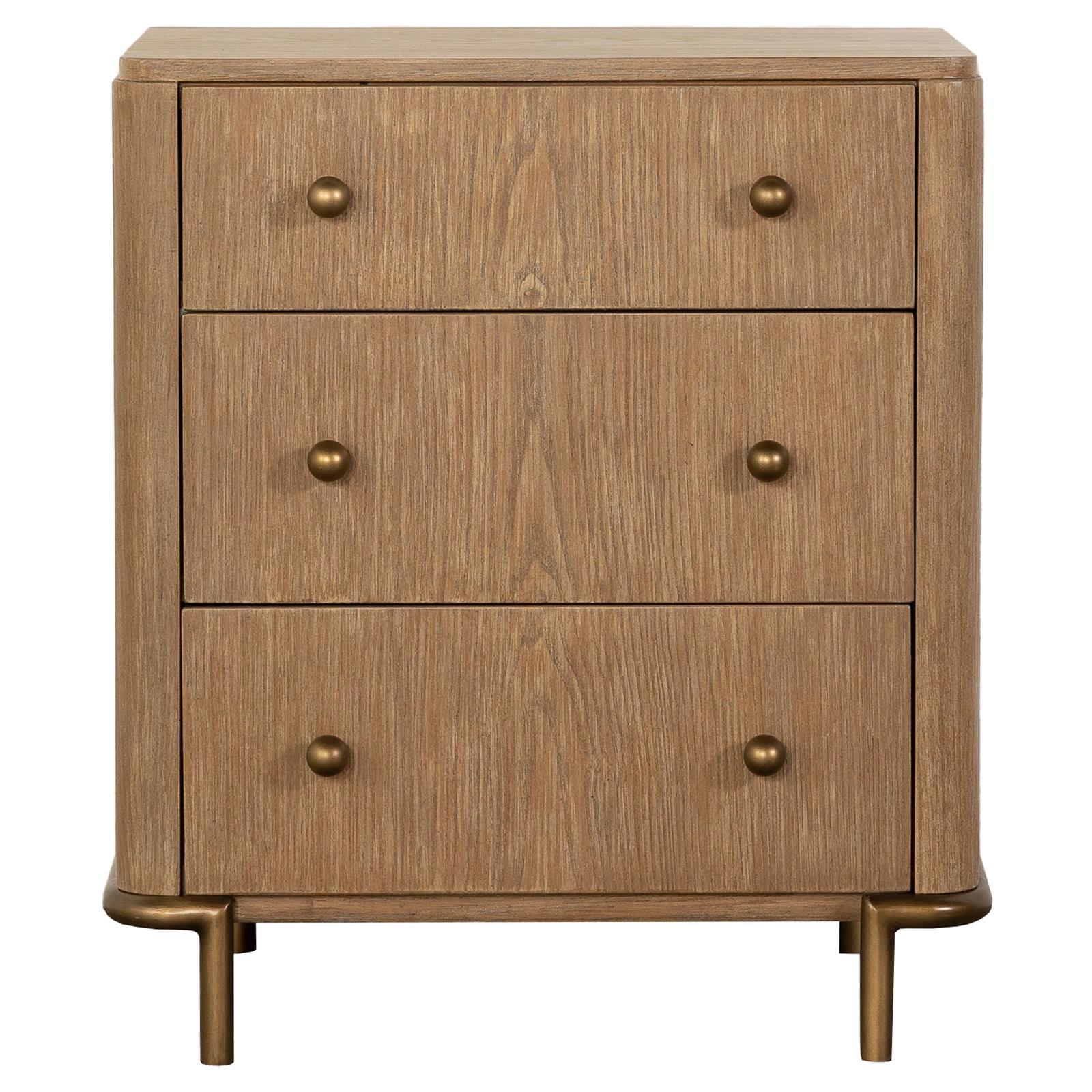 Coaster Furniture Arini 224302 3-Drawer Nightstand - Sand Wash - Image 3