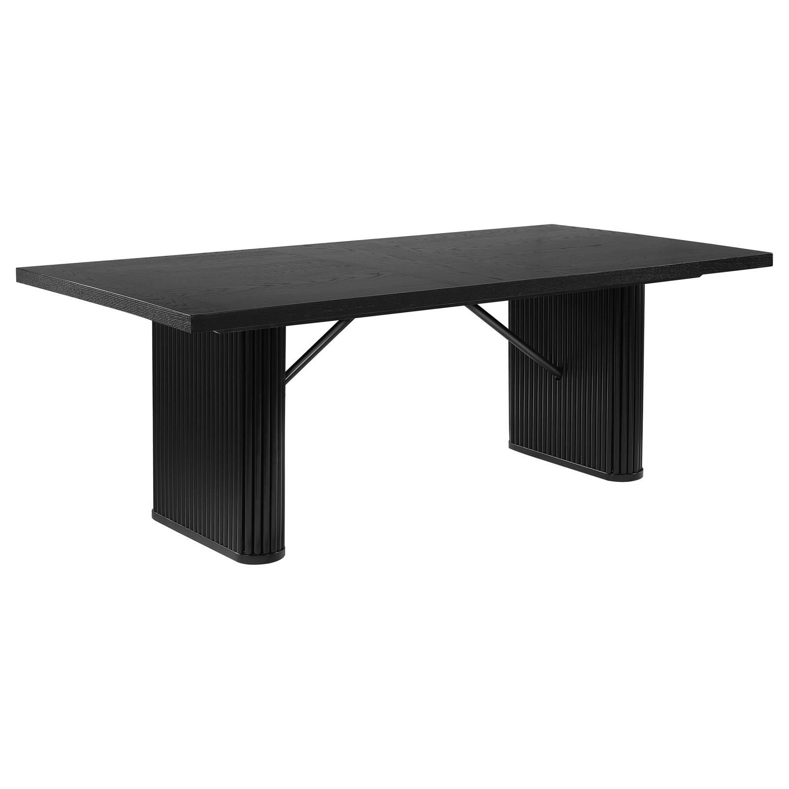 Coaster Furniture Catherine 106251 Rectangular 84-inch Wood Dining Table - Black - Image 1
