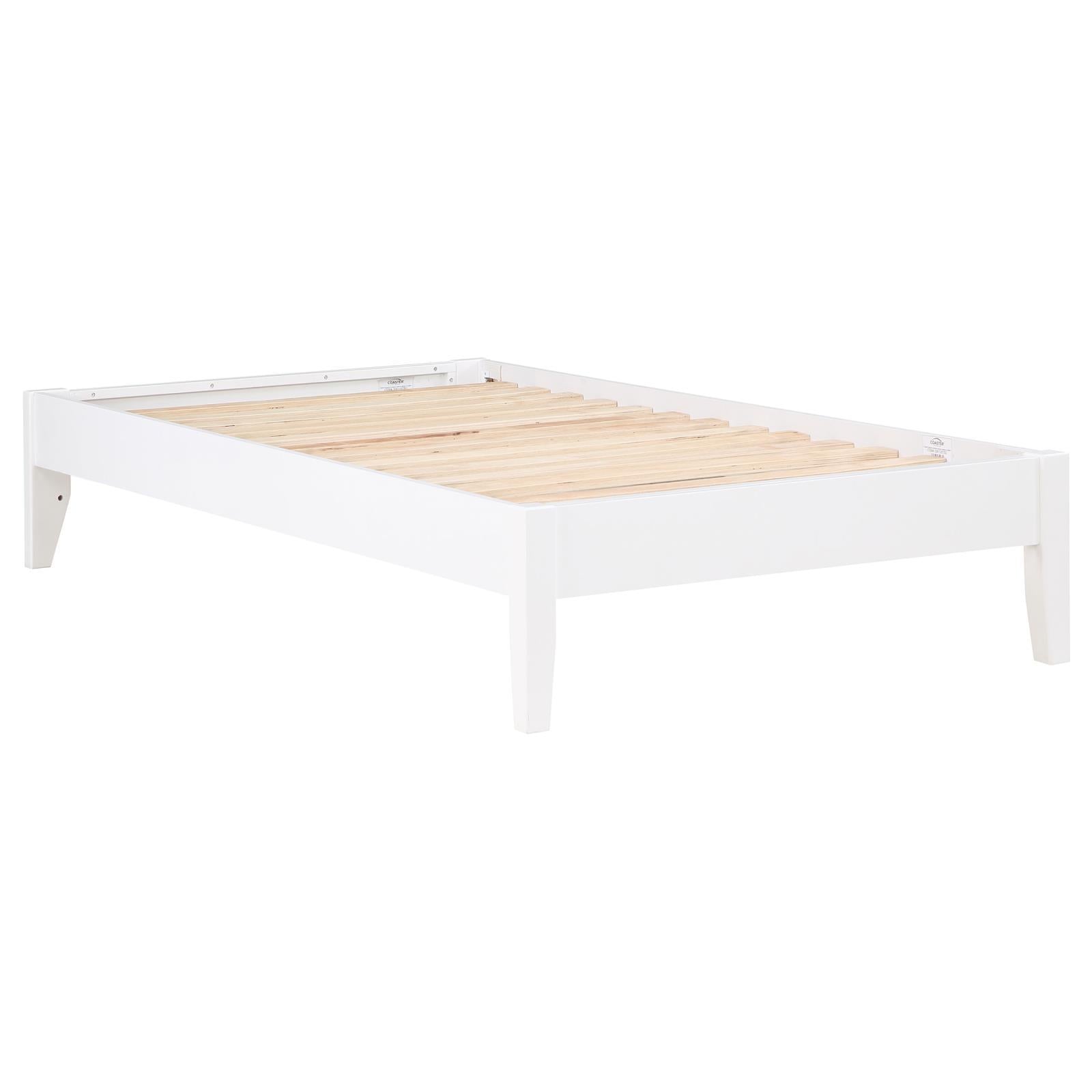 Coaster Furniture Hounslow 306128T Twin Universal Platform Bed - White - Image 1