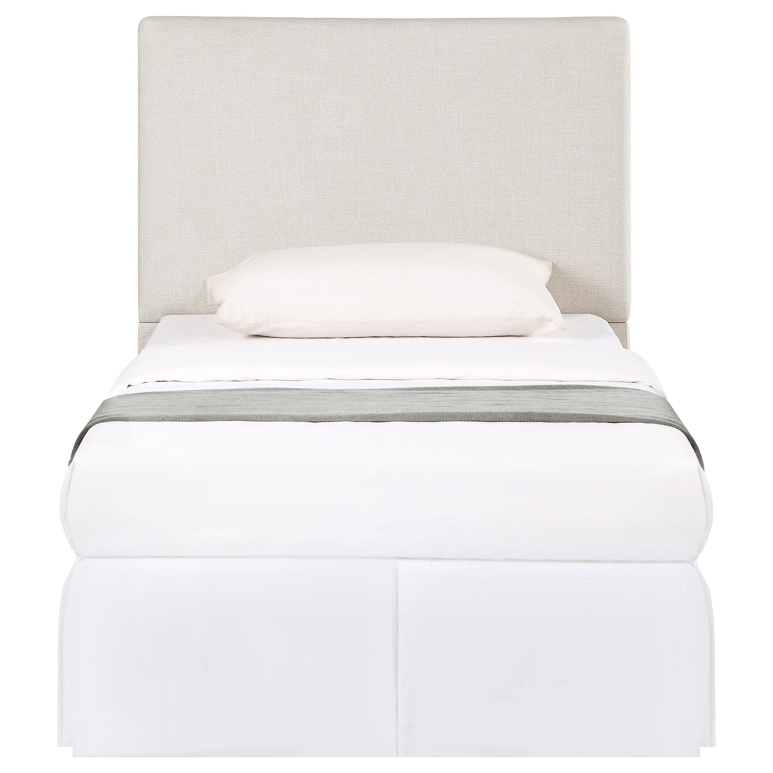 Coaster Furniture Pirro 315980T Upholstered Twin Panel Headboard - Sand - Image 2