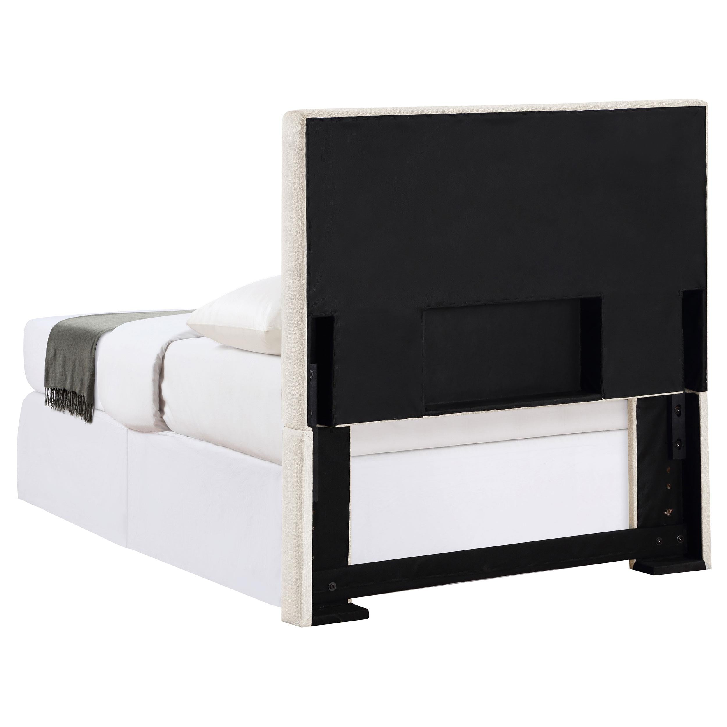 Coaster Furniture Pirro 315980T Upholstered Twin Panel Headboard - Sand - Image 3