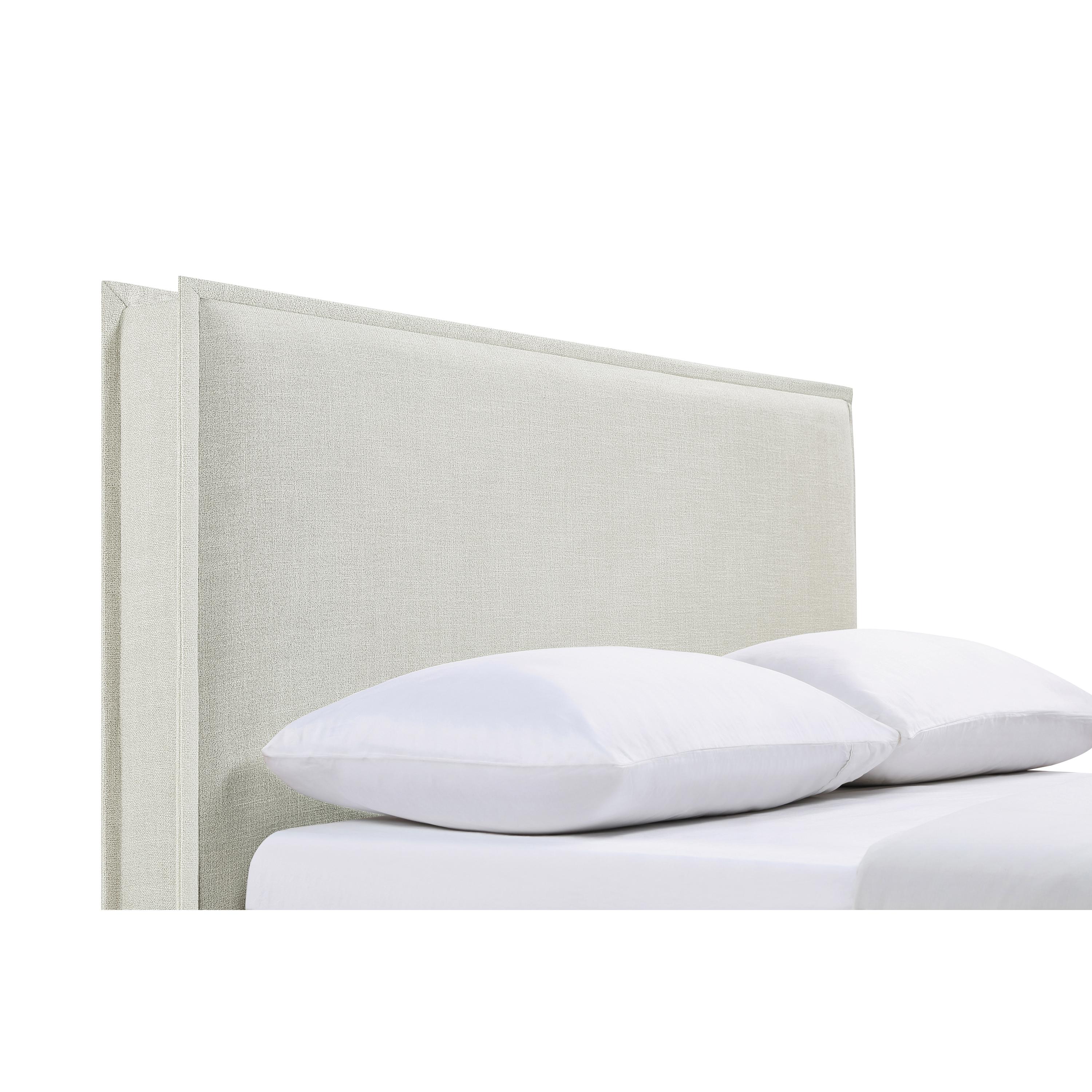 Coaster Furniture Izzy 315985QF Upholstered Queen or Full Panel Headboard – Sand
