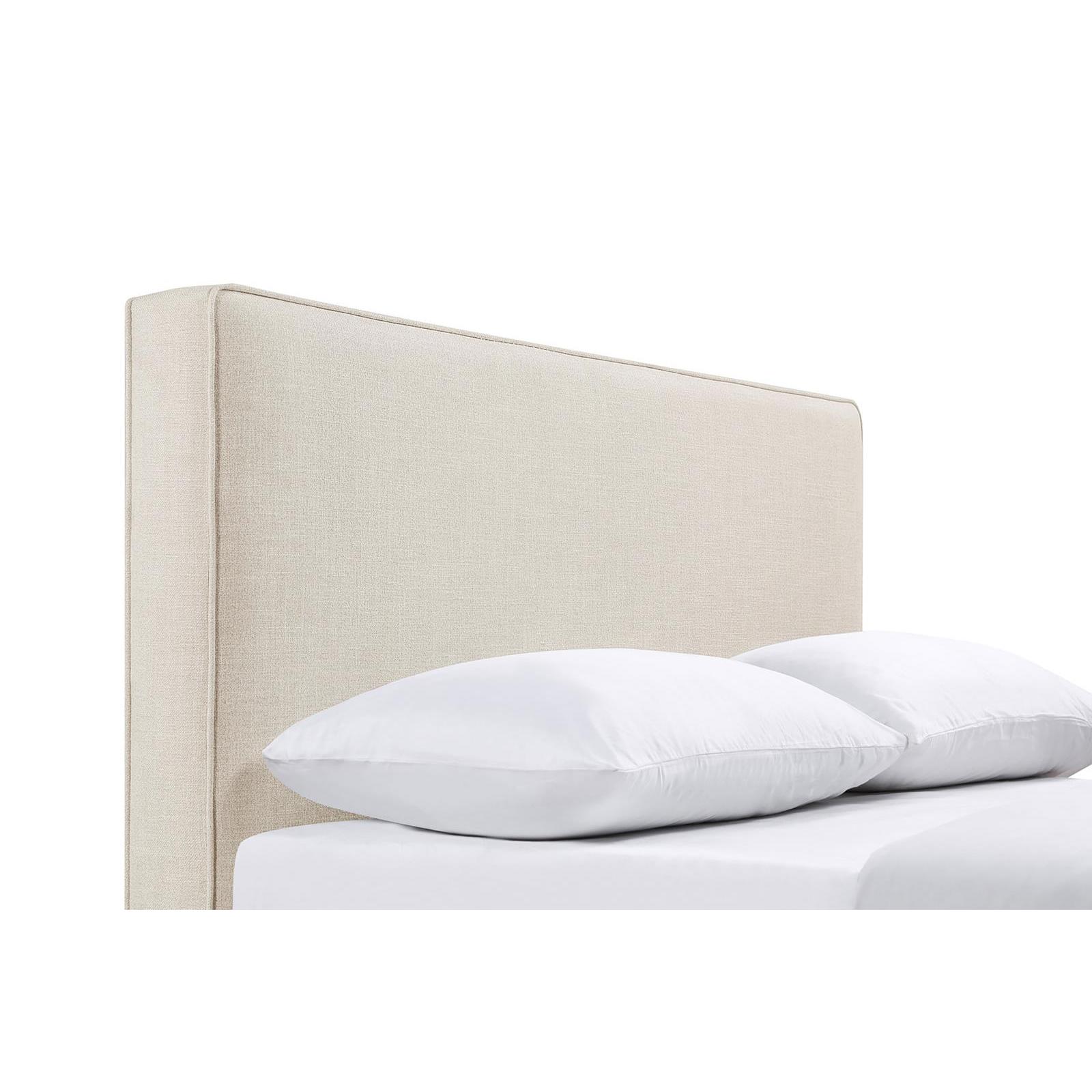 Coaster Furniture Kosmo 315993QF Upholstered Queen or Full Panel Headboard – Sand