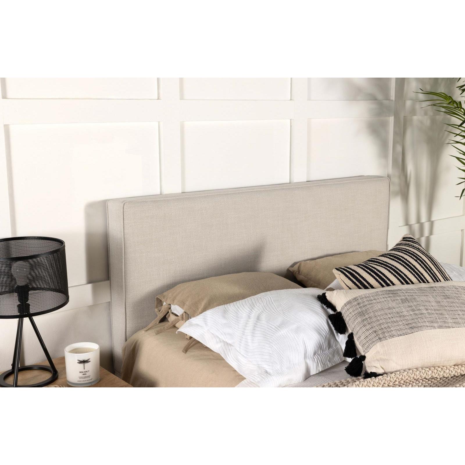 Coaster Furniture Kosmo 315993QF Upholstered Queen or Full Panel Headboard - Sand - Image 2