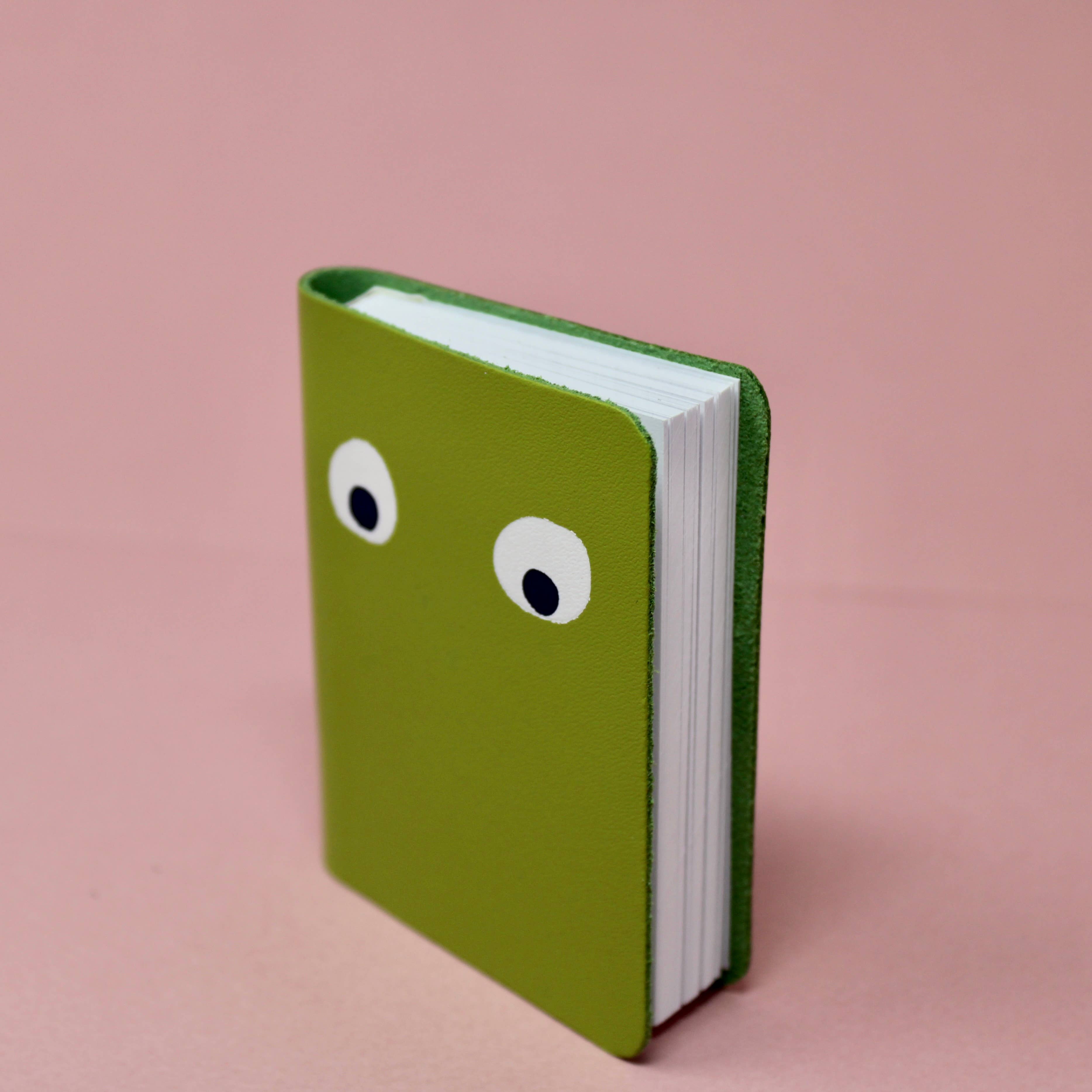 Googly Eye Mini Leather Notebook - Image 3