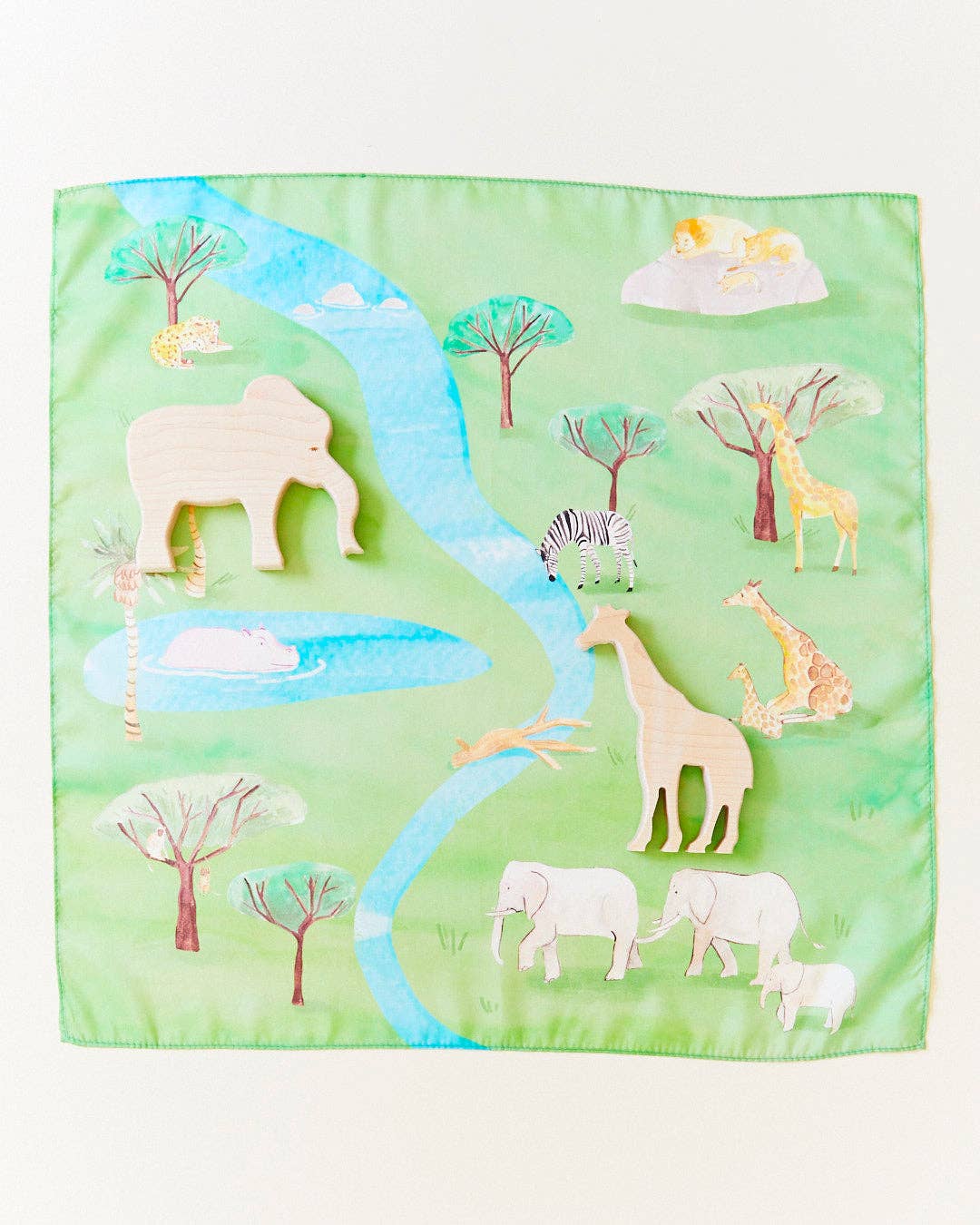 Safari Playmap - Activity Playmap Featuring Safari Animals - Image 2