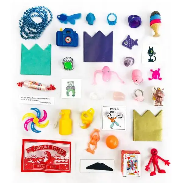 Refillable 8" Tabletop Piñata - Donkey - Assorted Colors - Image 3