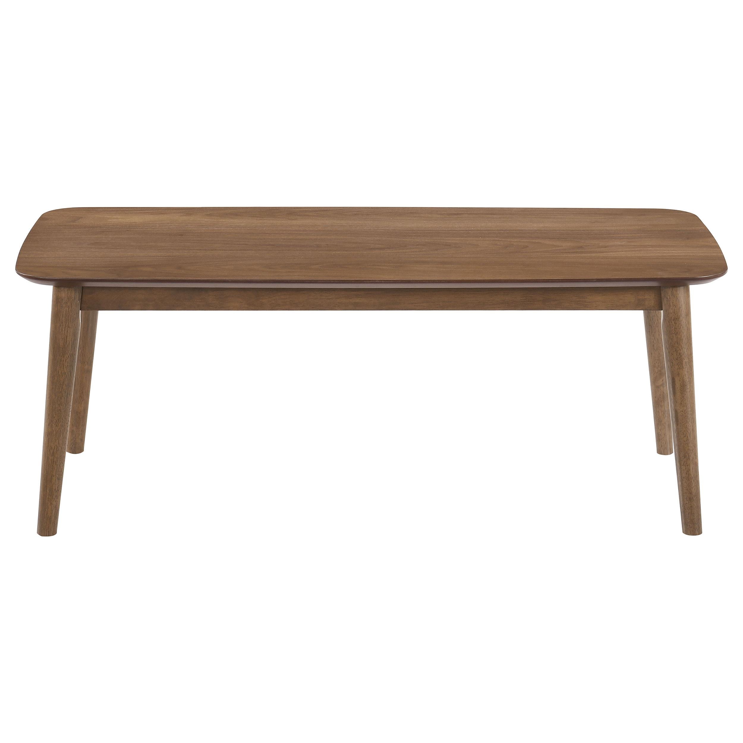 Coaster Furniture Radley 753524 3-piece Rectangular Coffee Table Set - Natural Walnut - Image 3