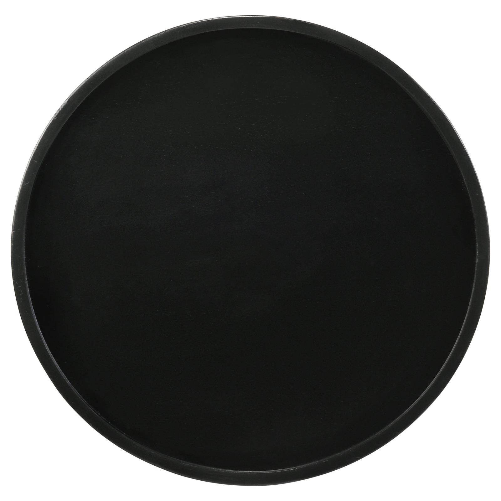 Coaster Furniture Ixia 915109 Round Solid Mango Wood Accent Side Table - Black Stain - Image 3