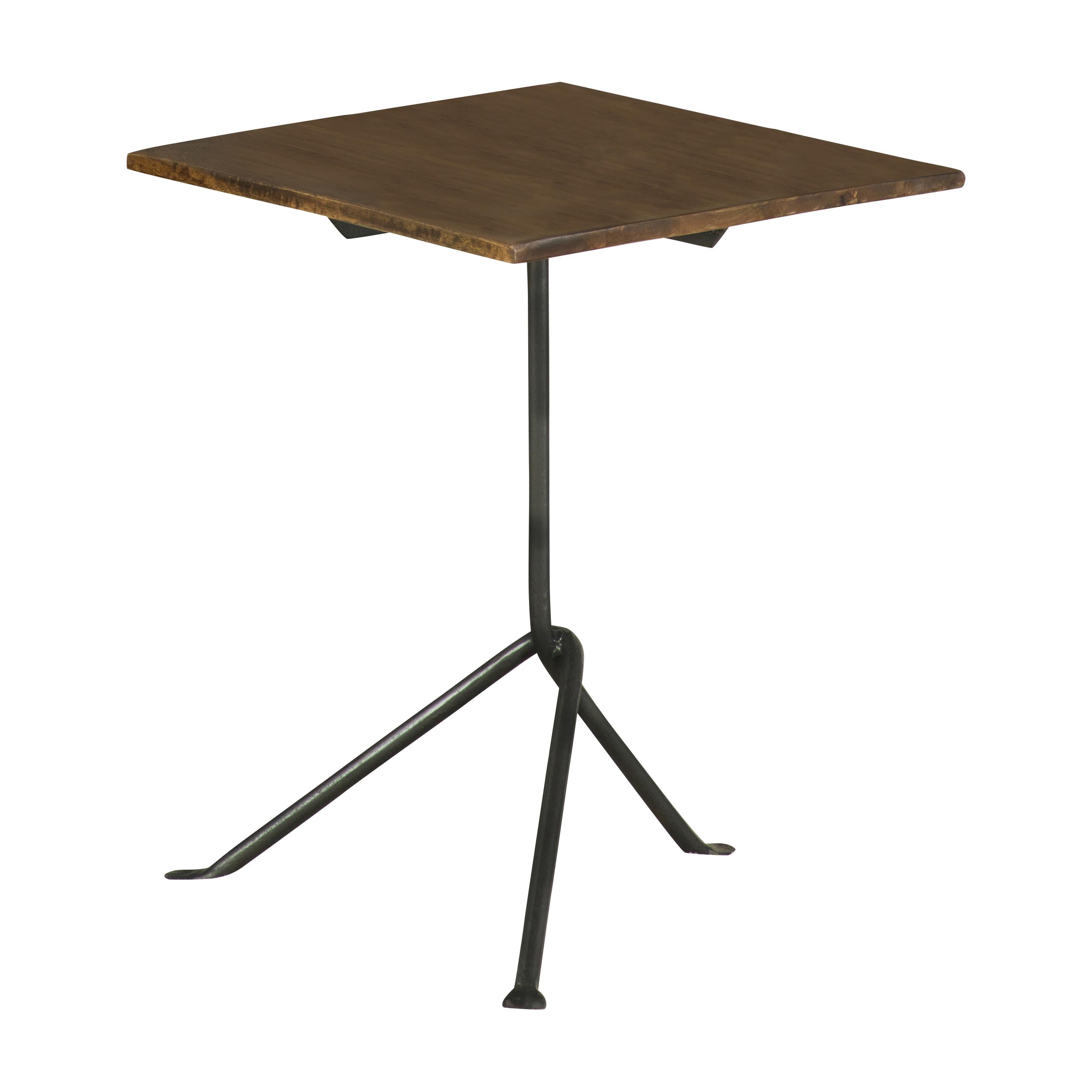 Coaster Furniture Heitor 931206 Square Wood Top Accent Side Table - Dark Brown - Image 1