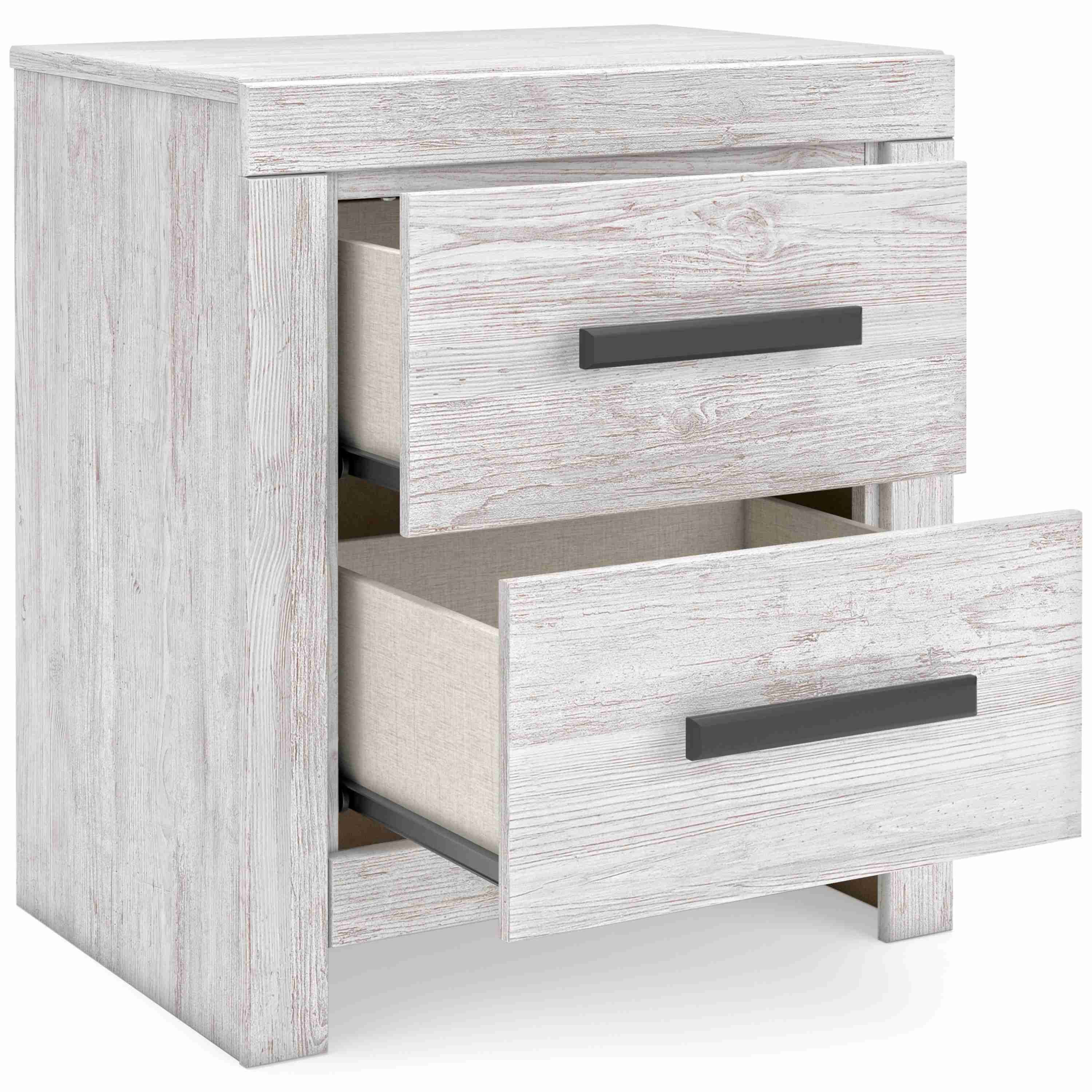 Signature Design by Ashley Cayboni B3788-92 Two Drawer Night Stand - Image 2