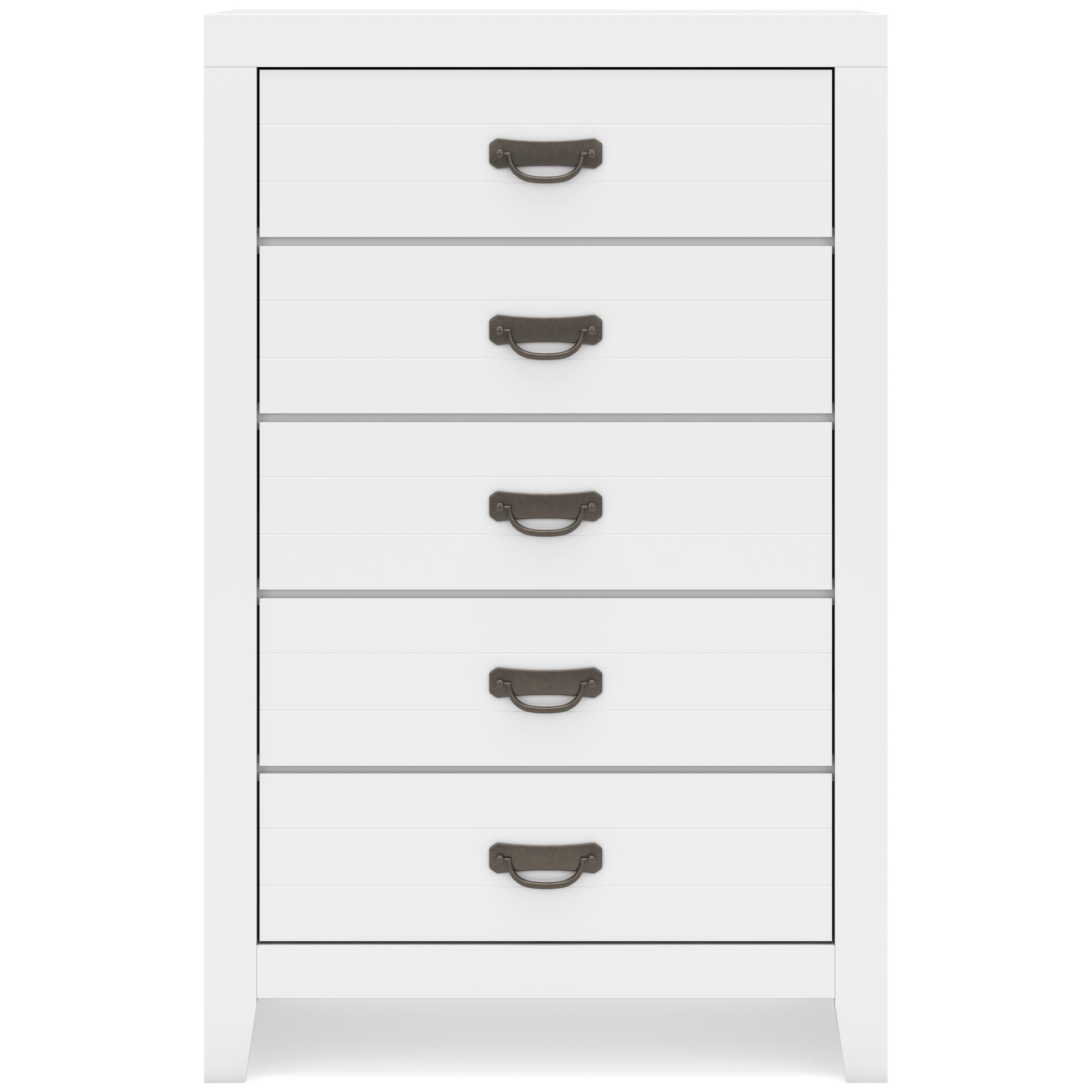 Signature Design by Ashley Binterglen B427-46 Five Drawer Chest - Image 3