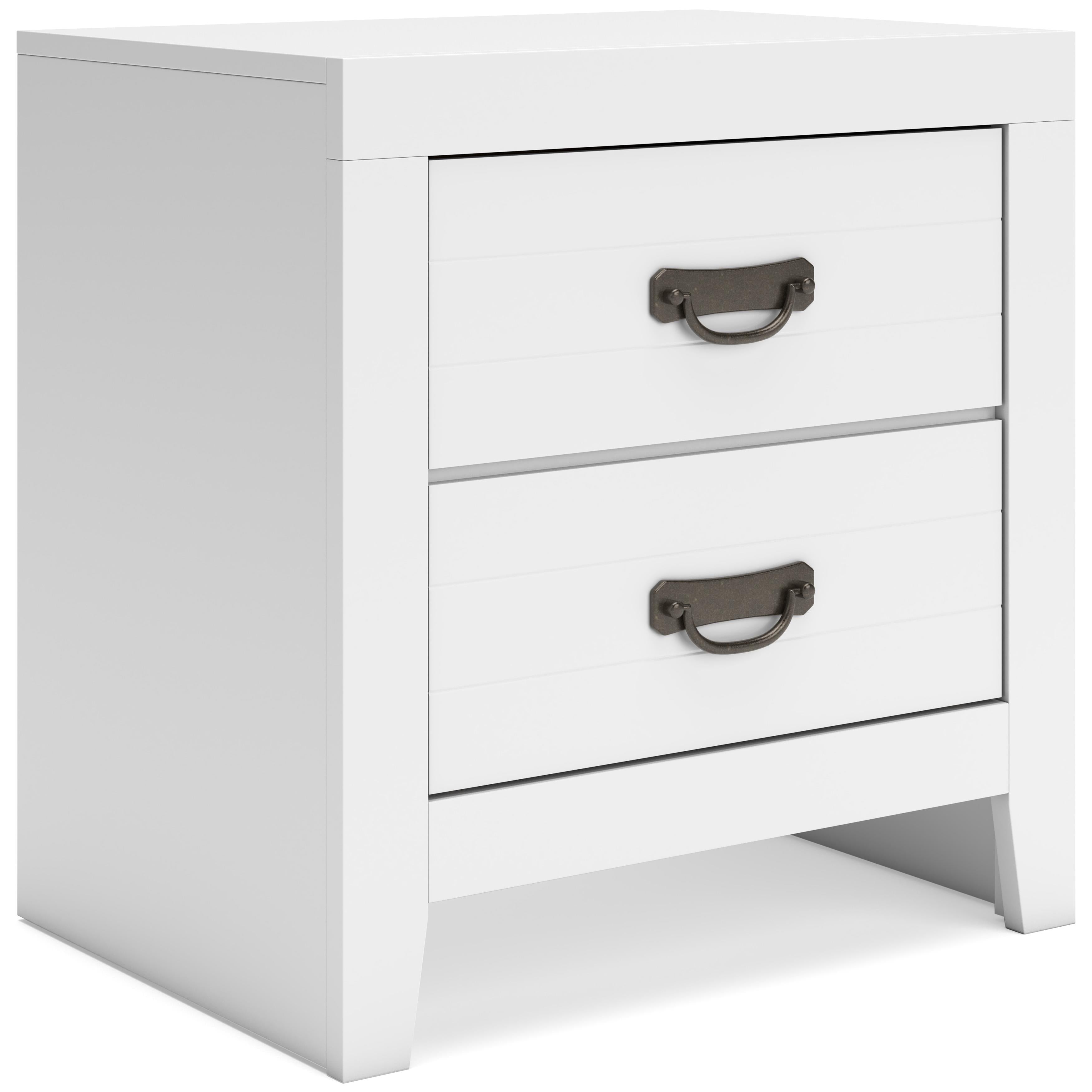 Signature Design by Ashley Binterglen B427-92 Two Drawer Night Stand - Image 1