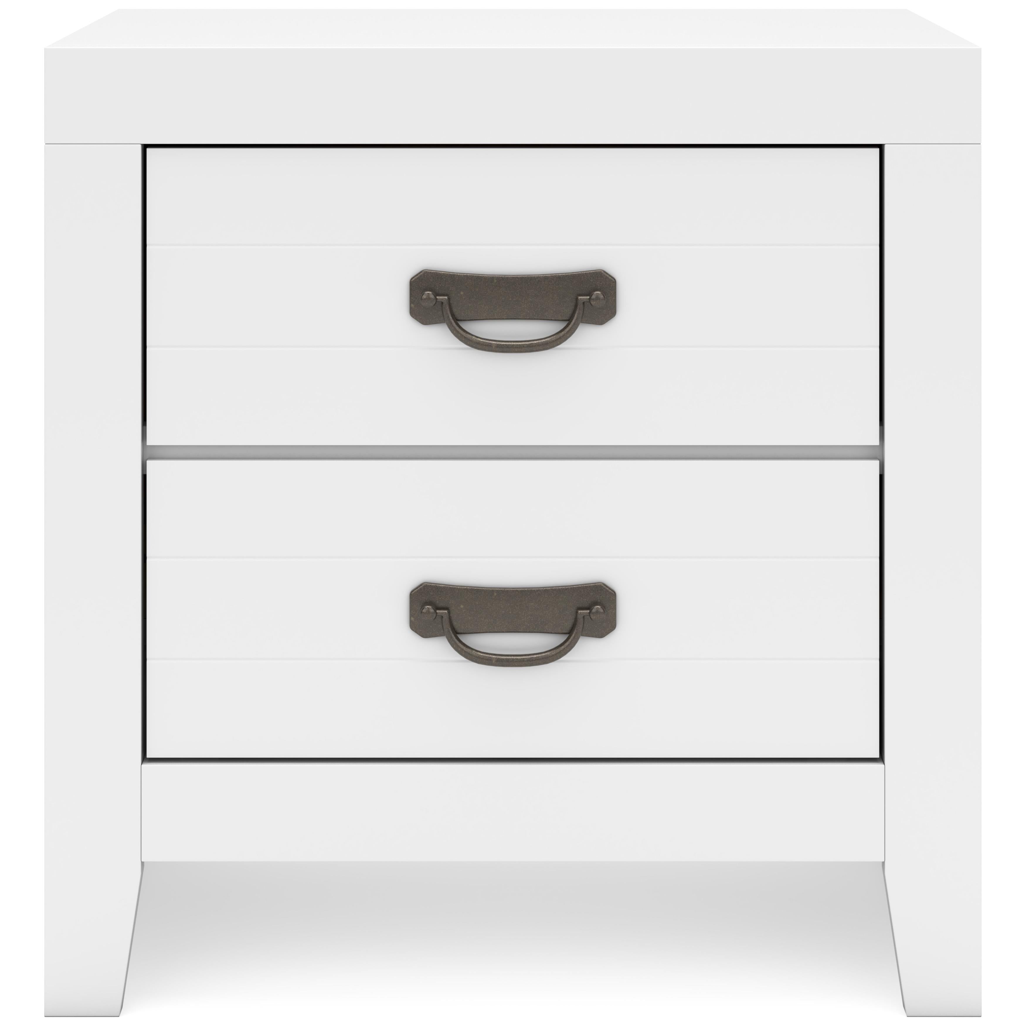 Signature Design by Ashley Binterglen B427-92 Two Drawer Night Stand - Image 3
