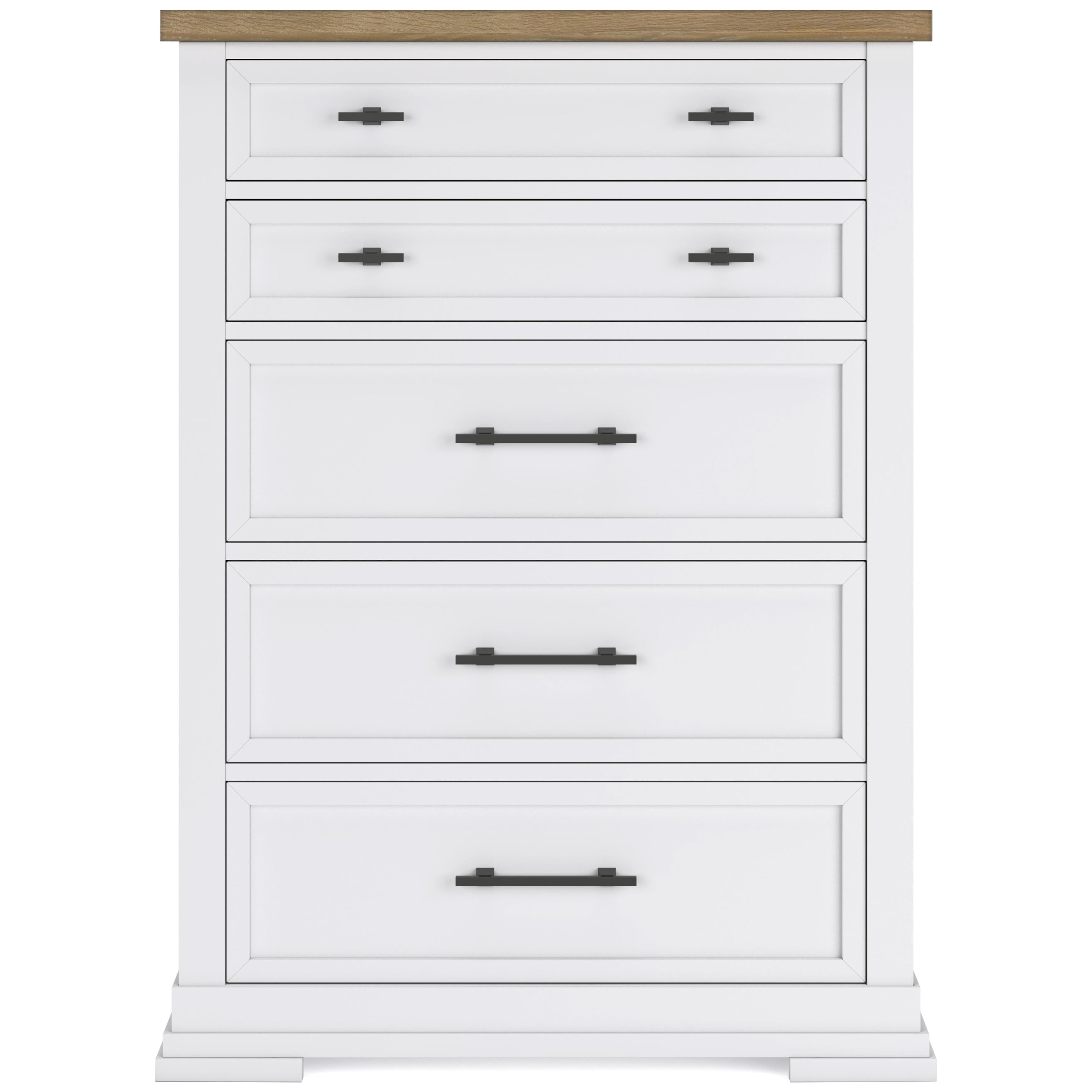 Benchcraft Ashbryn B844-46 Five Drawer Chest - Image 3