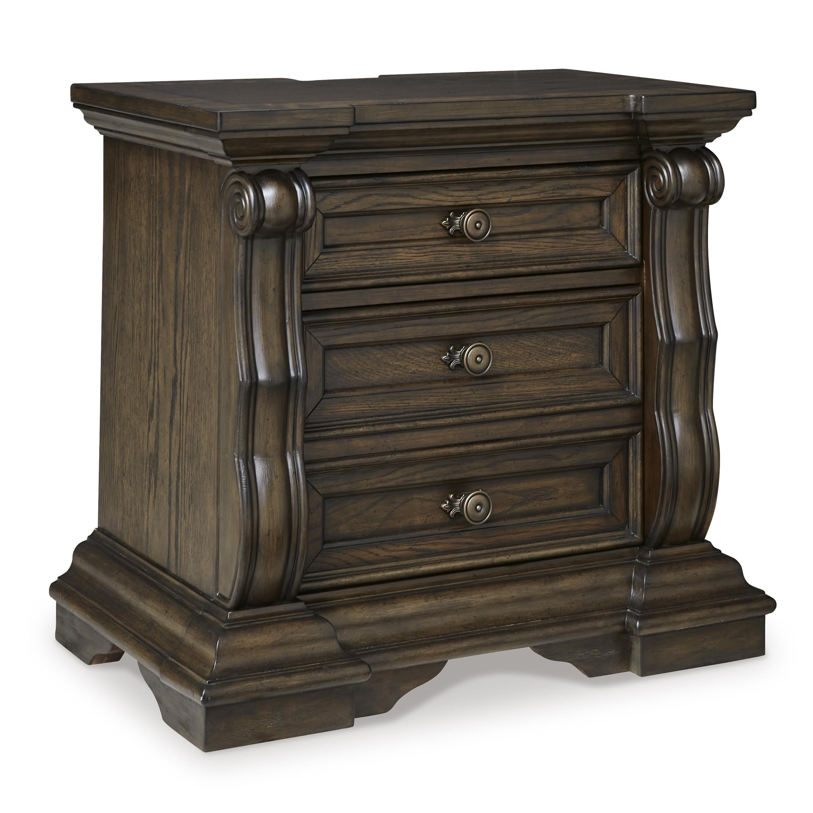 Signature Design by Ashley Maylee B947-93 Three Drawer Night Stand - Image 1