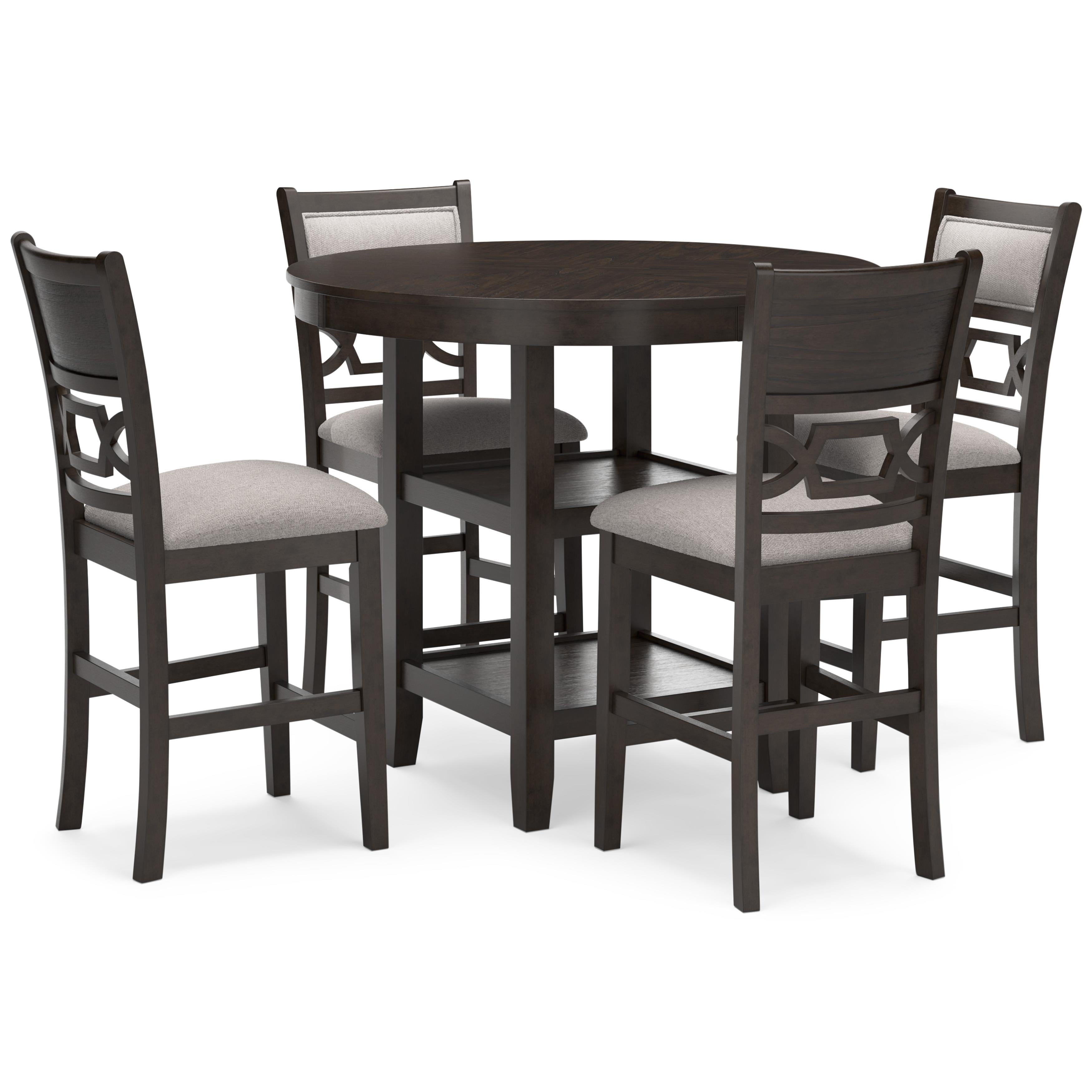 Signature Design by Ashley Langwest D422-223 Dining Room Counter Table Set - Image 1