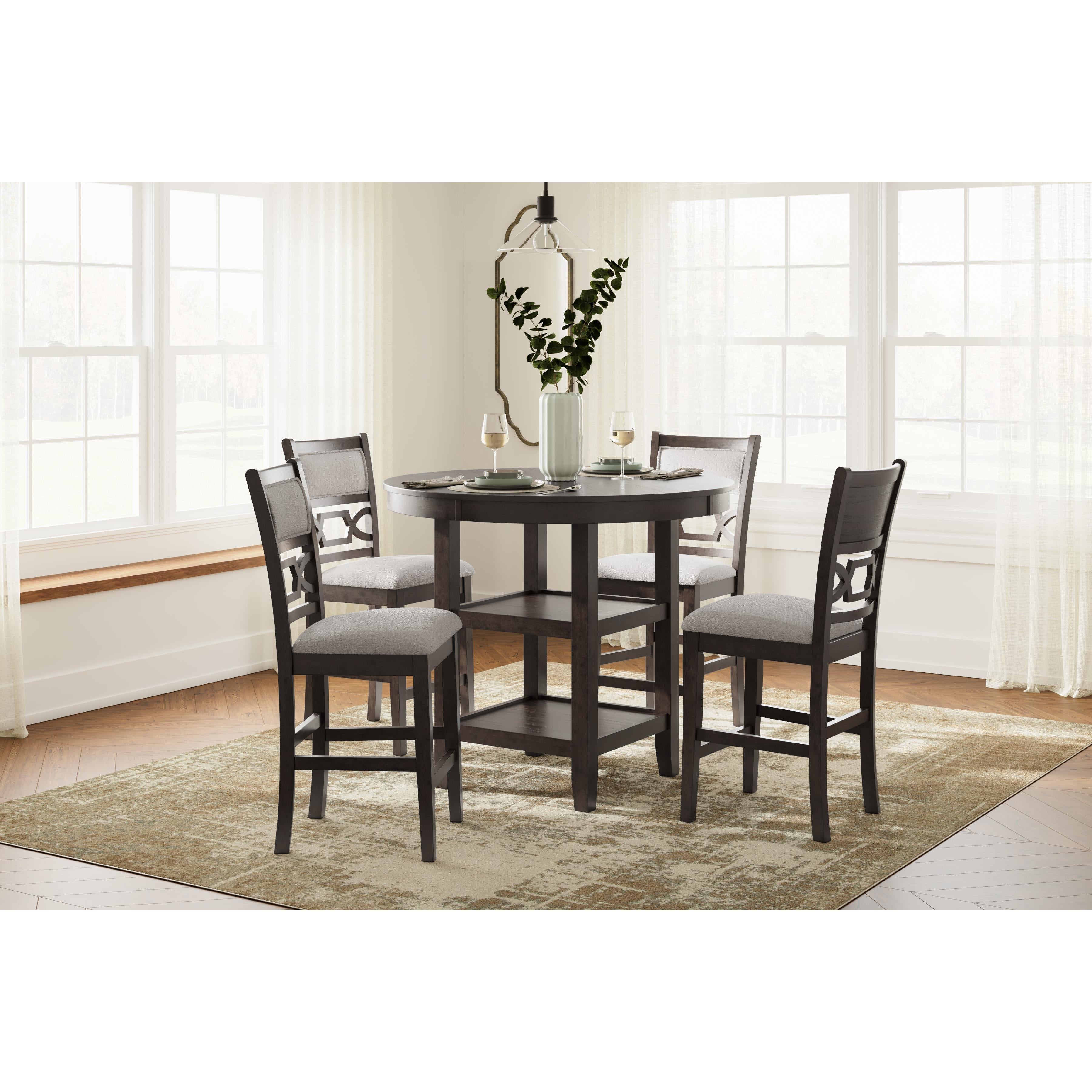 Signature Design by Ashley Langwest D422-223 Dining Room Counter Table Set - Image 3