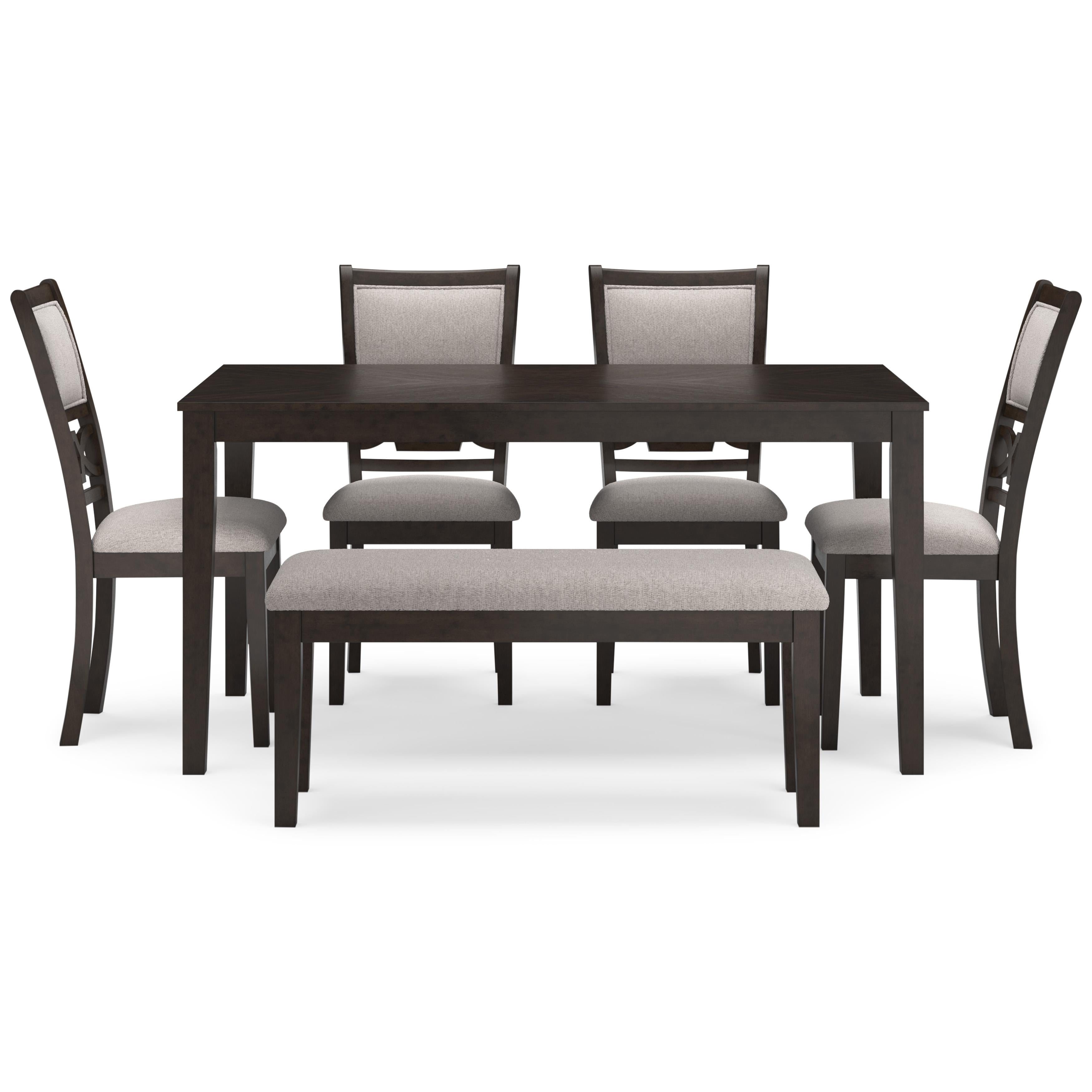 Signature Design by Ashley Langwest D422-325 Dining Room Table Set - Image 2