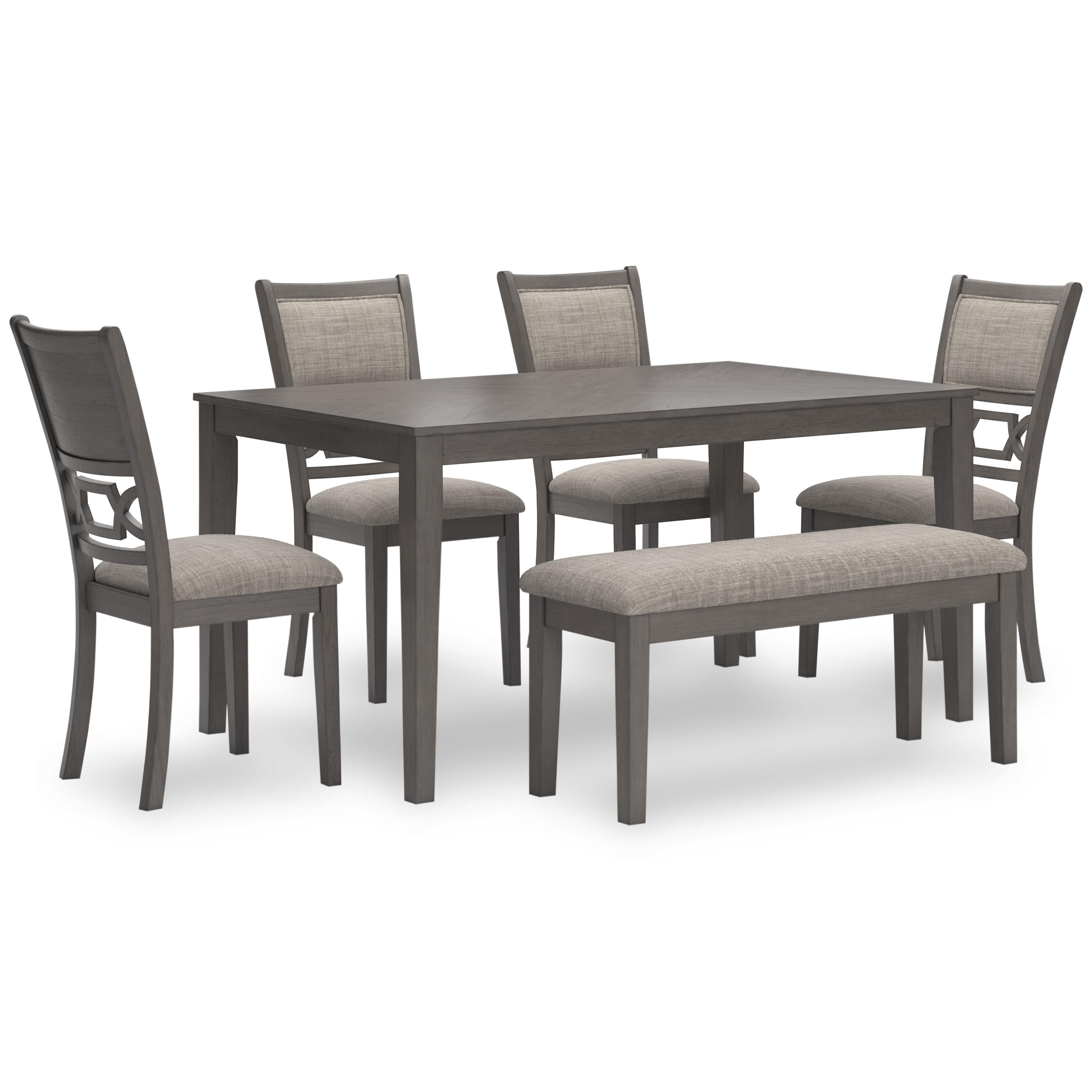 Signature Design by Ashley Wrenning D425-325 Dining Room Table Set - Image 1