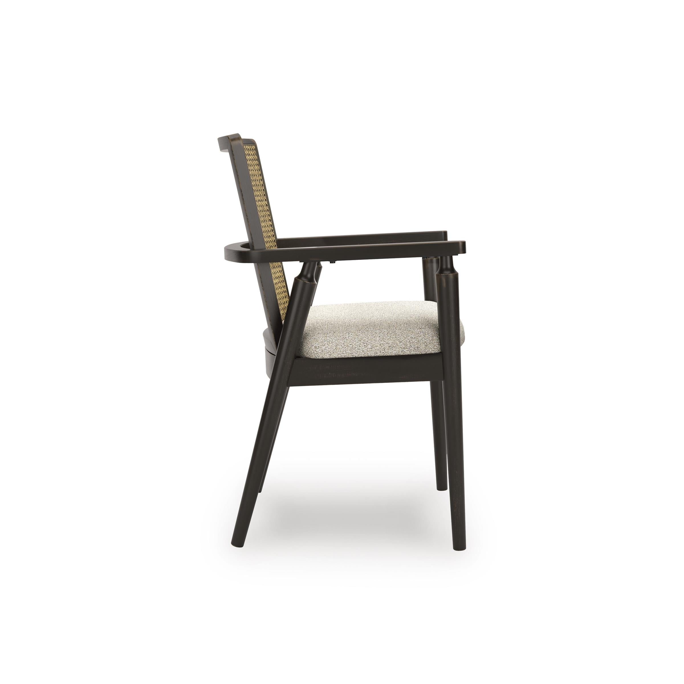 Signature Design by Ashley Galliden D841-02A Dining Upholstered Arm Chair - Image 3