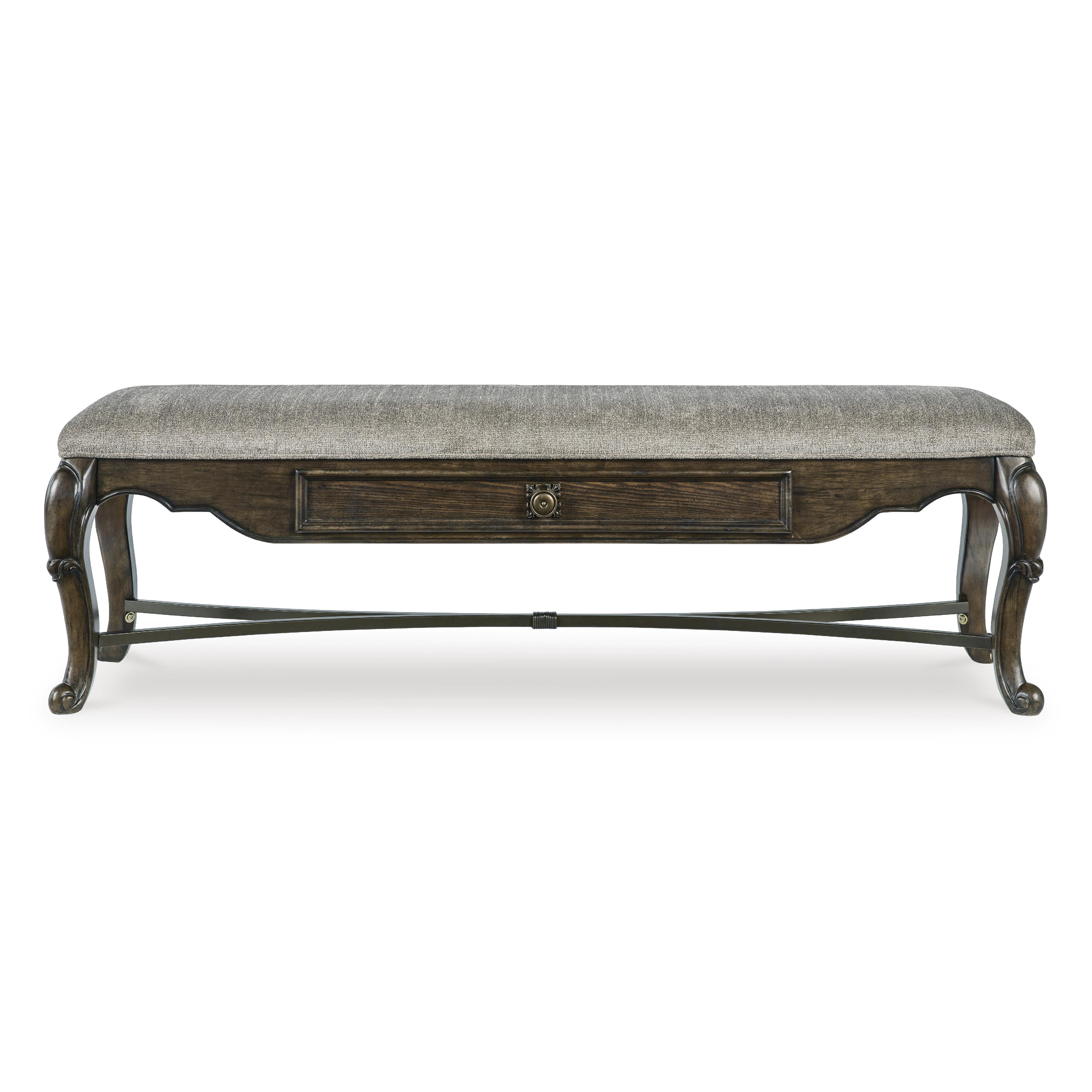 Signature Design by Ashley Maylee D947-00 Upholstered Storage Bench - Image 3
