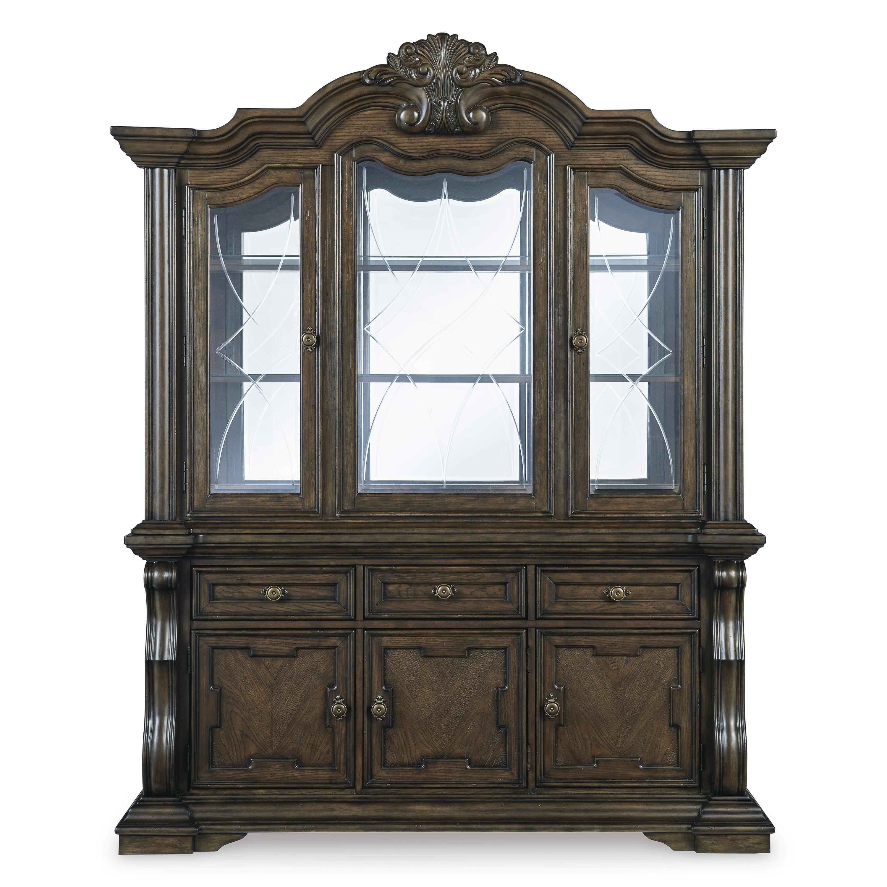 Signature Design by Ashley Maylee D947D1 Dining Buffet and Hutch - Image 3