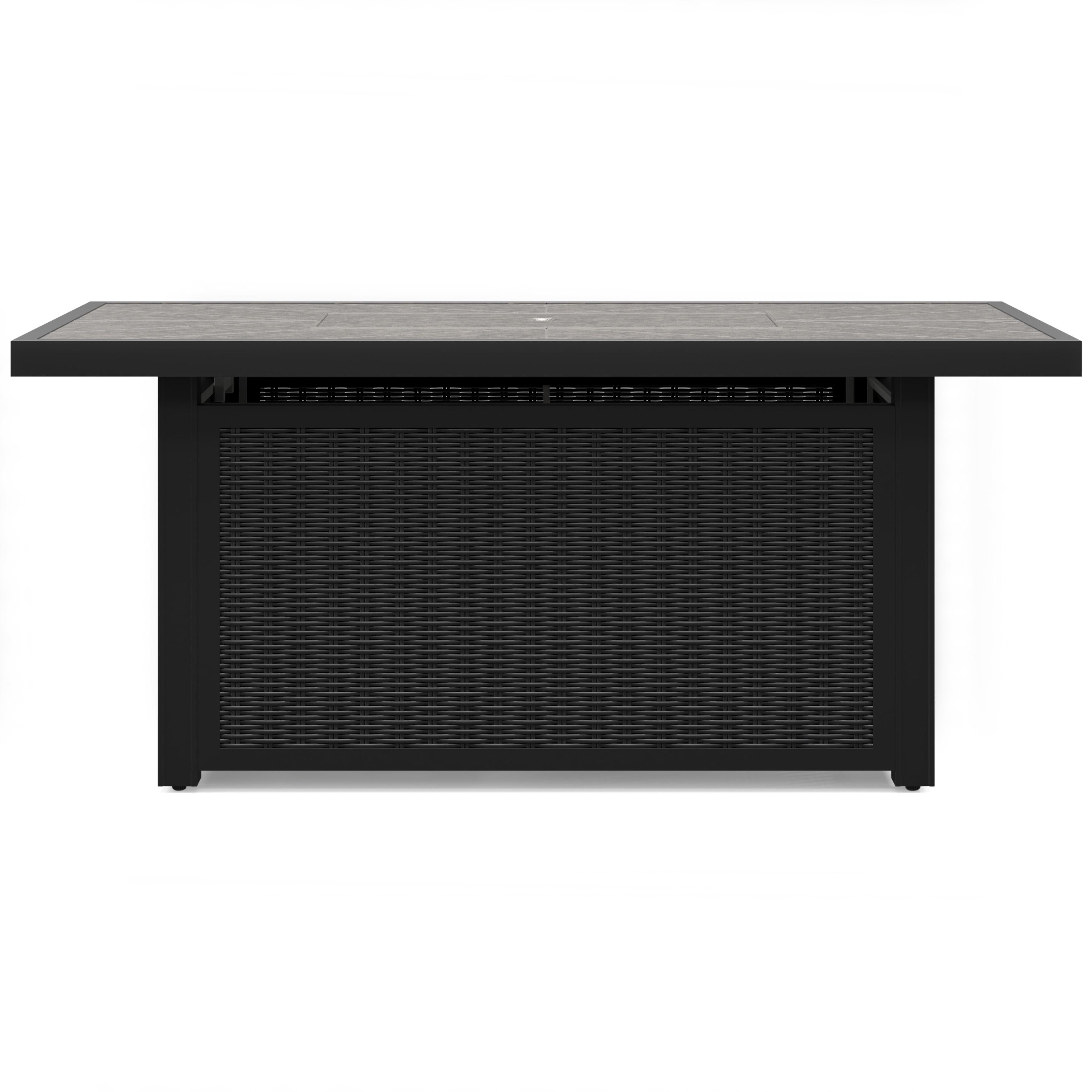 Signature Design by Ashley Beachcroft P792-773 Rectangular Fire Pit Table - Image 2
