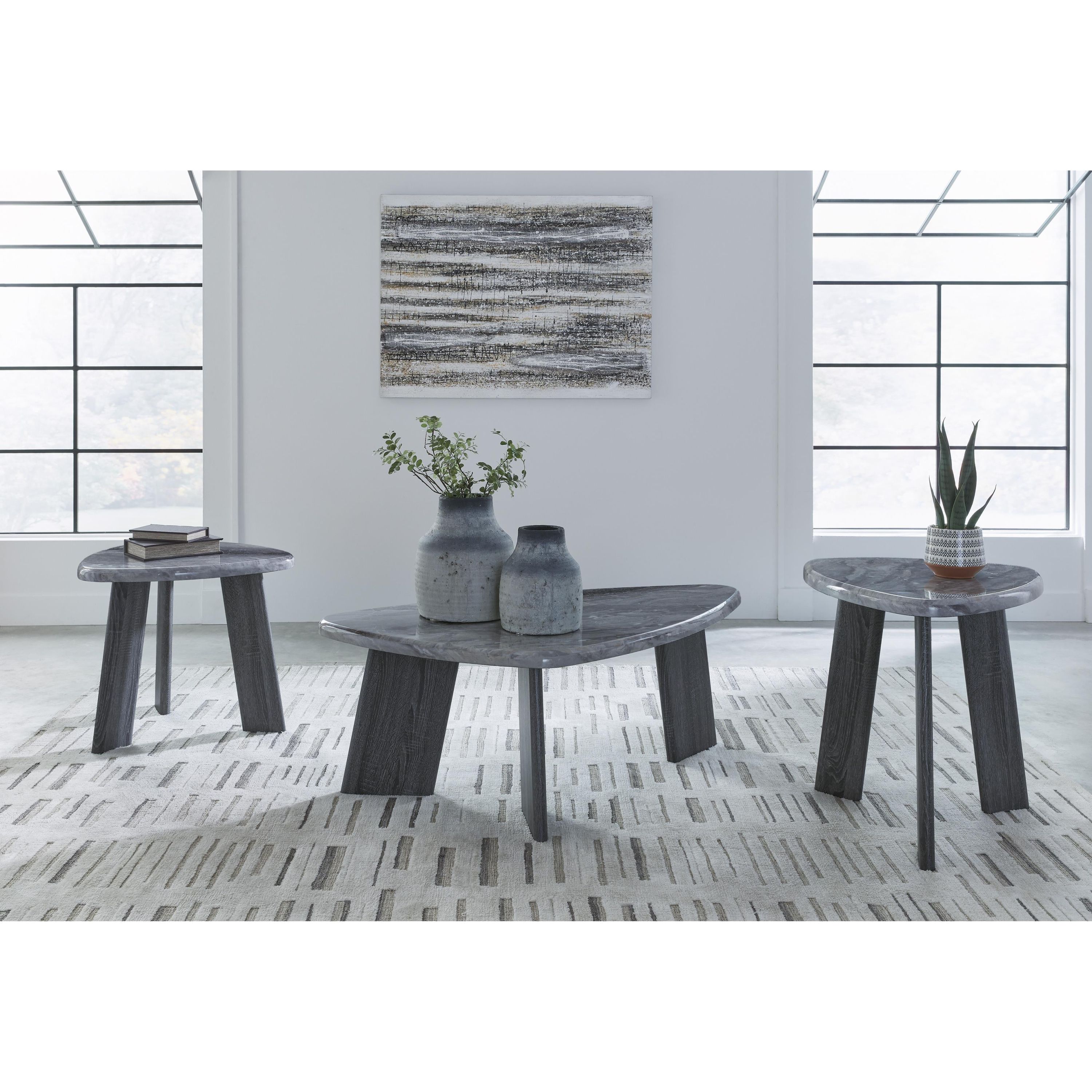 Signature Design by Ashley Bluebond T390-13 Occasional Table Set - Image 3