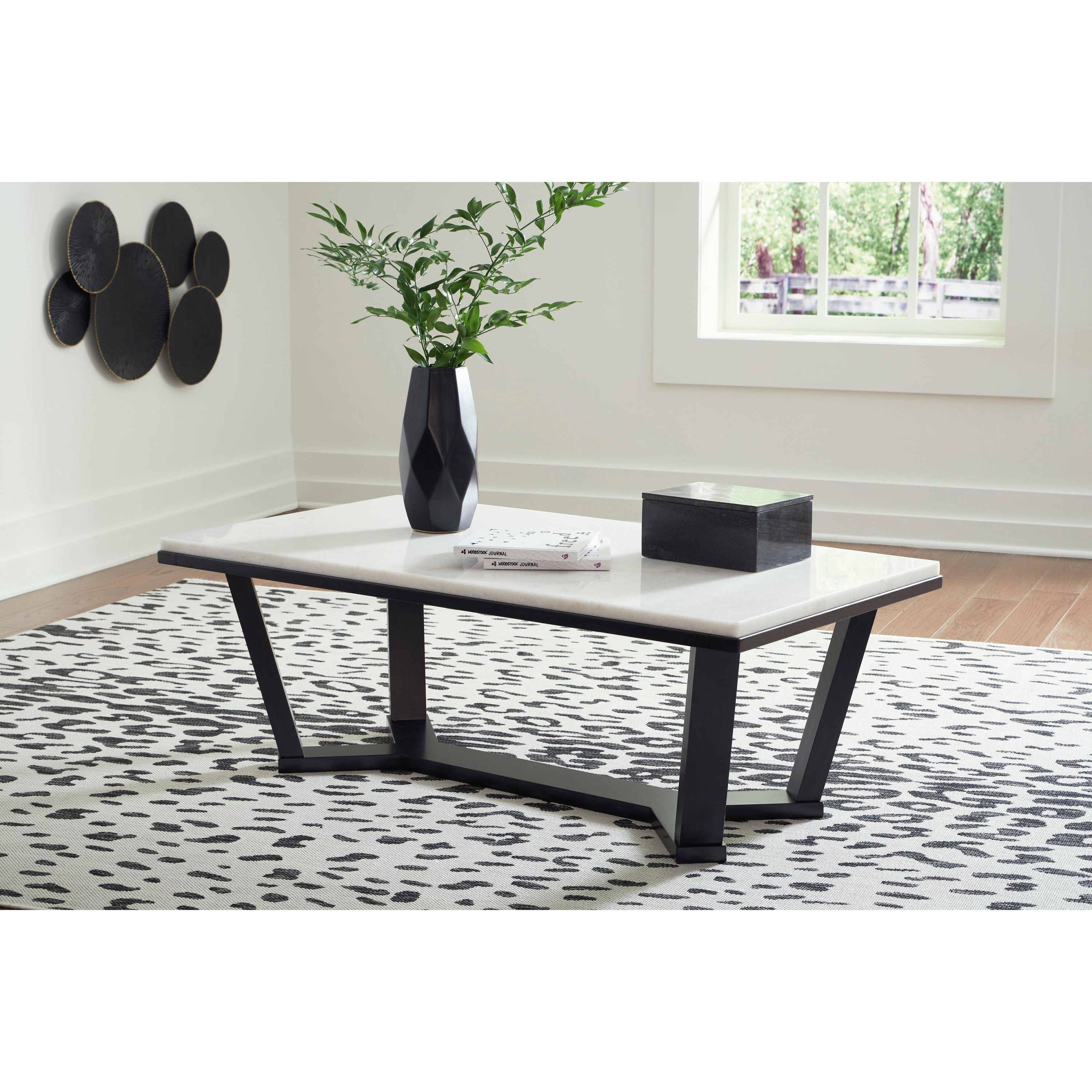 Signature Design by Ashley Fostead T770T1 Coffee Table and 2 Ends - Image 2