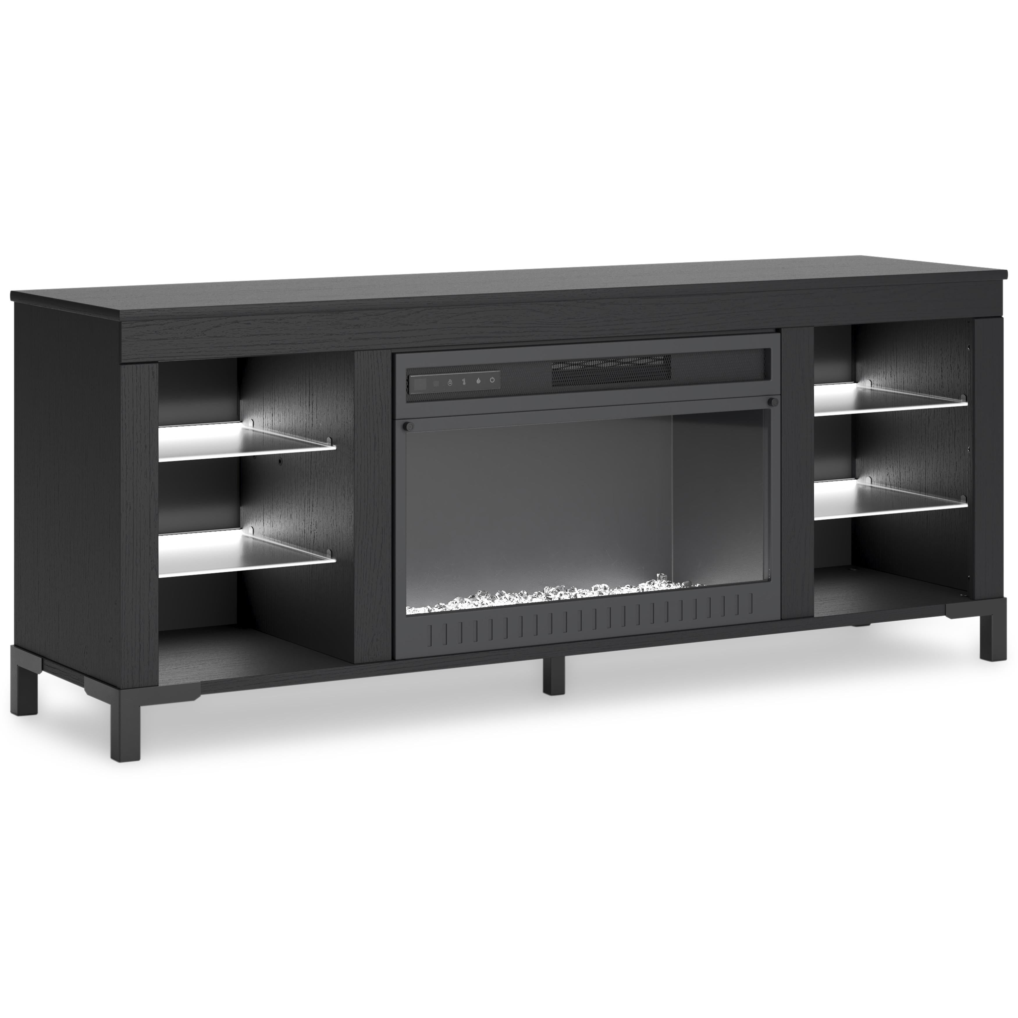 Signature Design by Ashley Cayberry W2721-168 TV Stand with Fireplace - Image 2