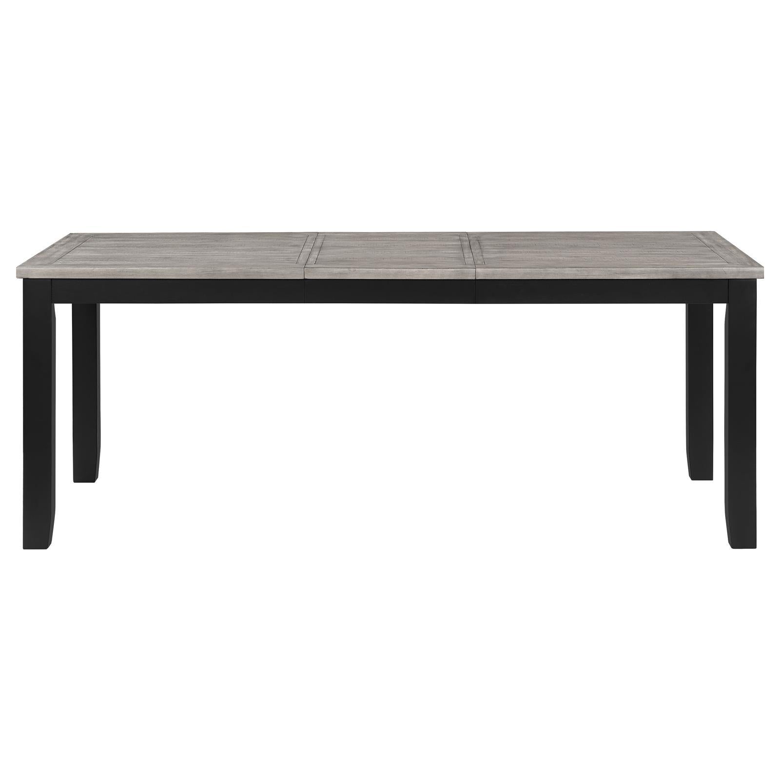 Coaster Furniture Elodie 121221 Rectangular 78-inch Extension Leaf Dining Table - Black - Image 3