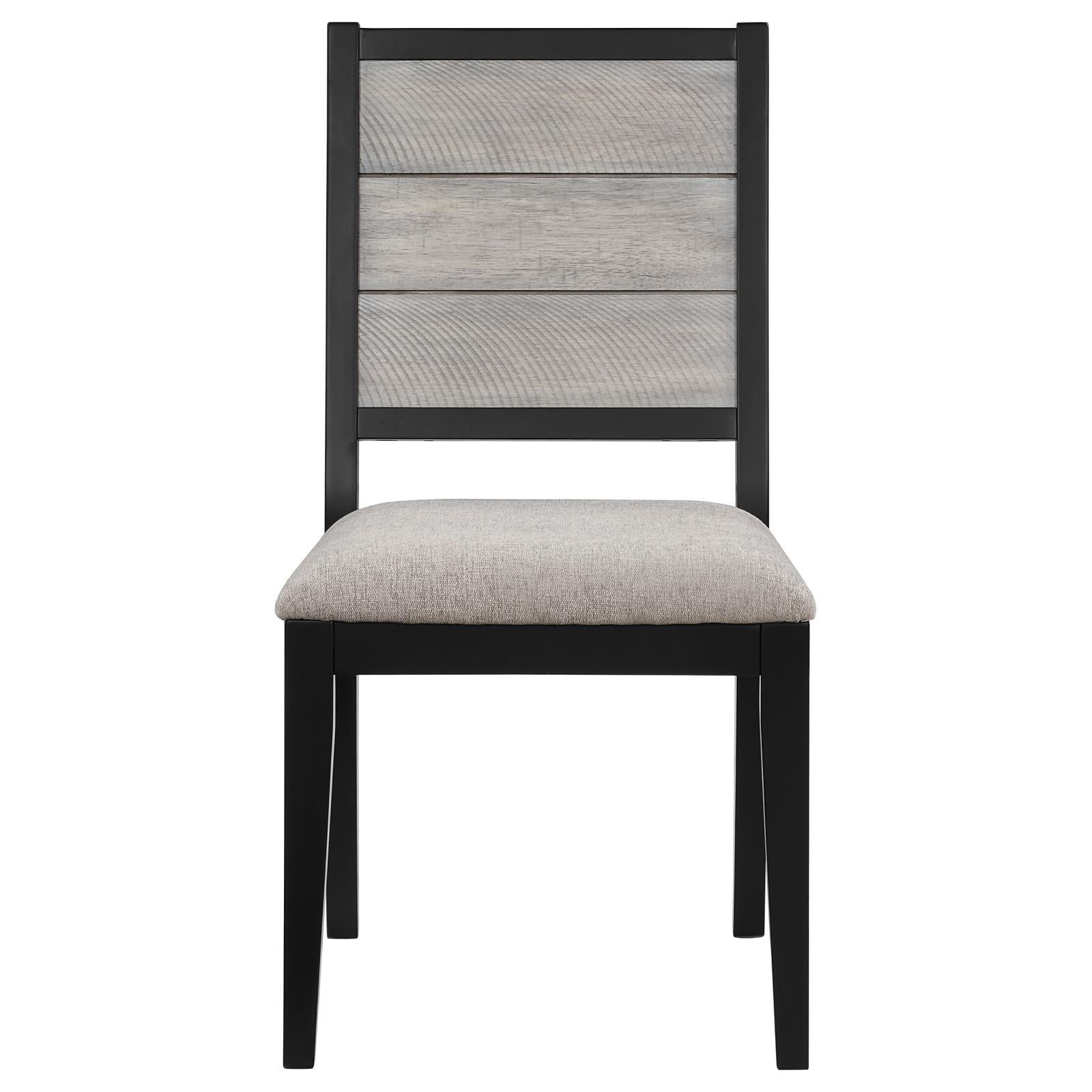 Coaster Furniture Elodie 121222 Wood Dining Side Chair - Grey and Black - Image 3