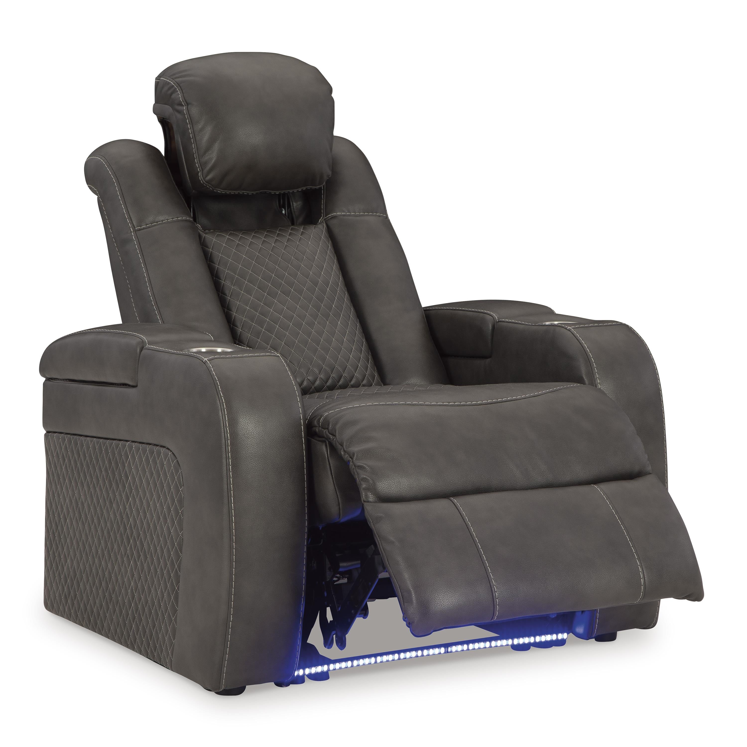 Signature Design by Ashley Fyne-Dyme 3660213 Power Recliner with Adjustable Headrest - Image 2