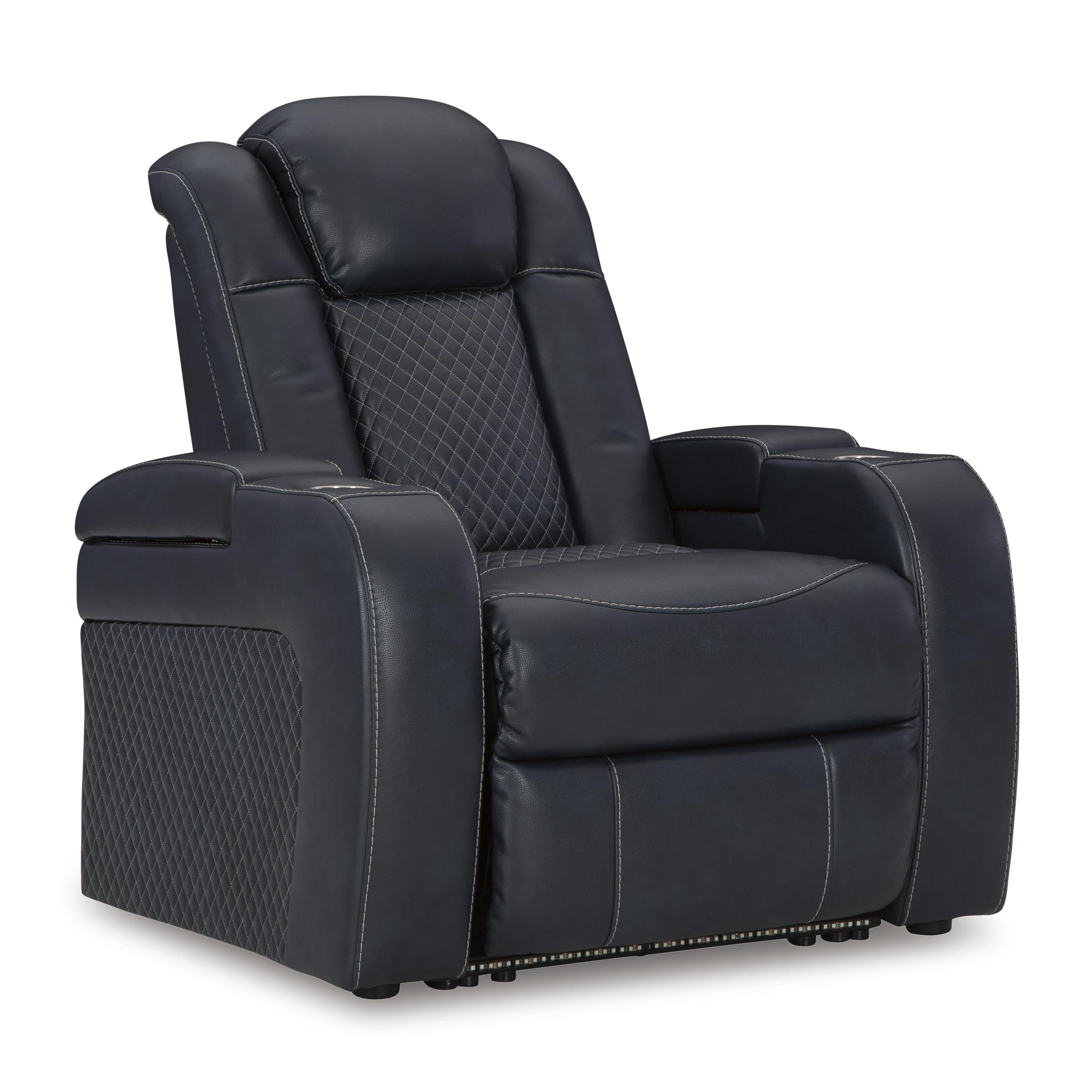 Signature Design by Ashley Fyne-Dyme 3660313 Power Recliner with Adjustable Headrest - Image 1