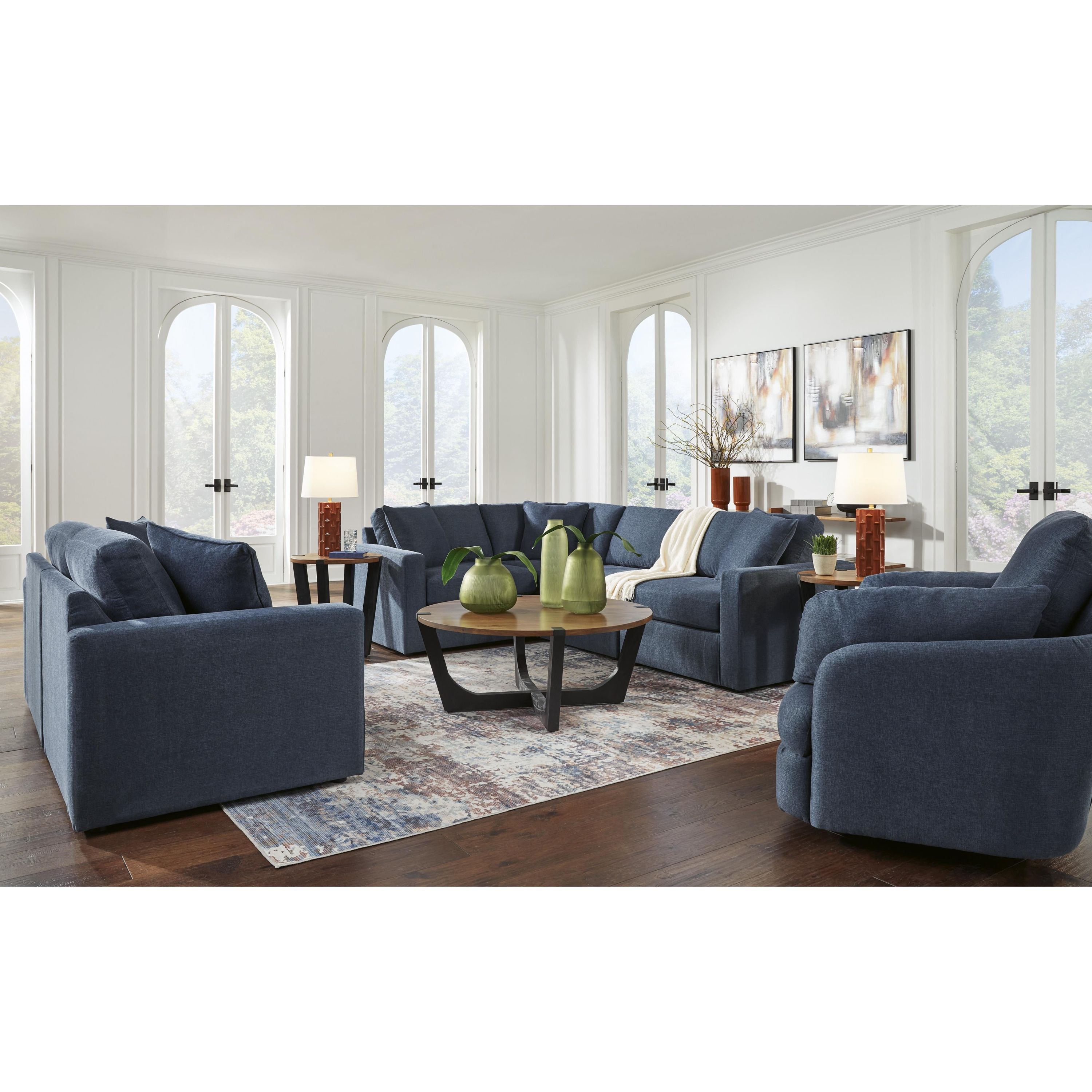 Signature Design by Ashley Modmax 92101S1 2 pc Sectional Loveseat - Image 3